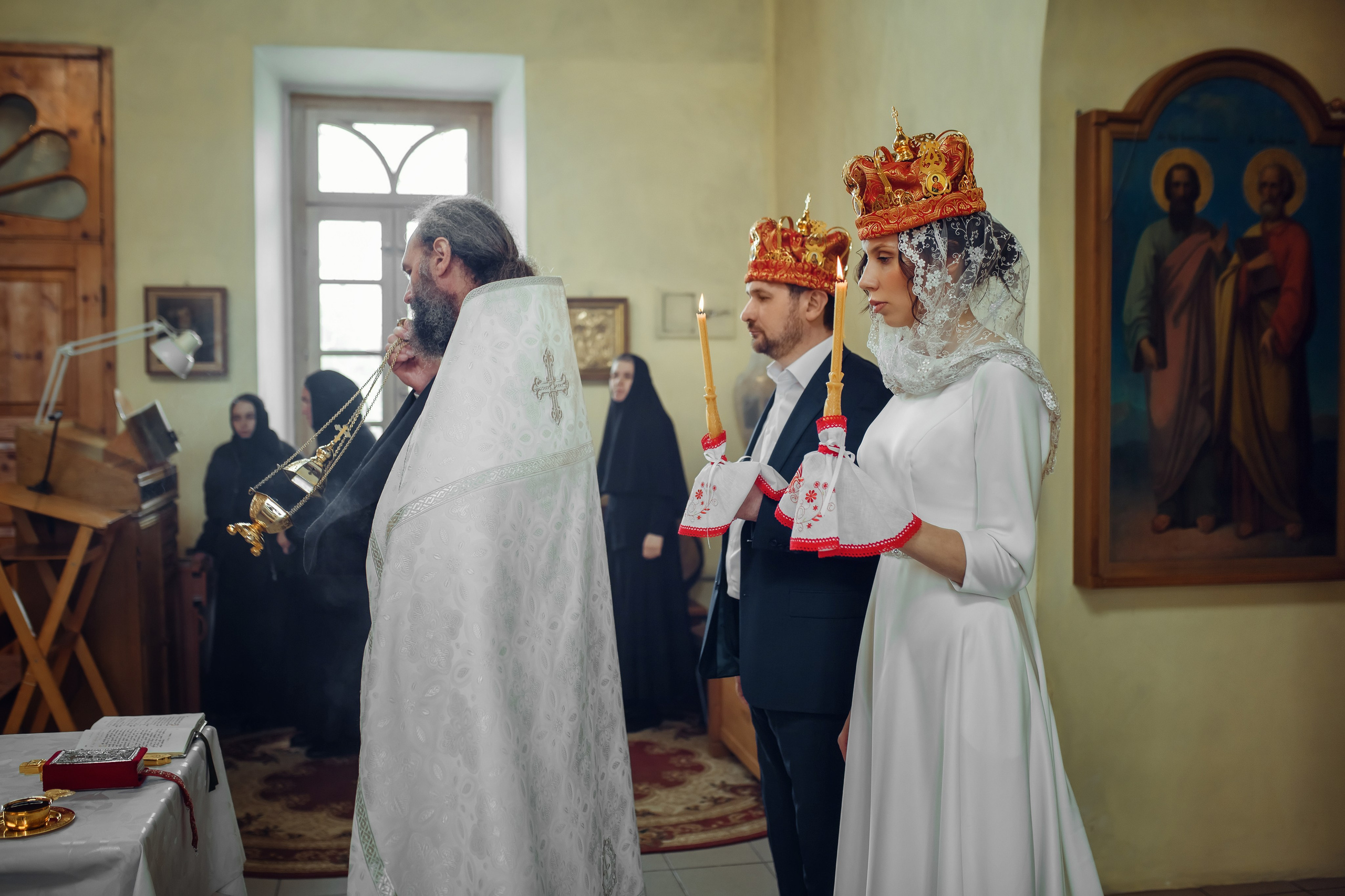 Венчание Игоря и Анны. Фотограф на Крещение, семейный фотограф в Москве