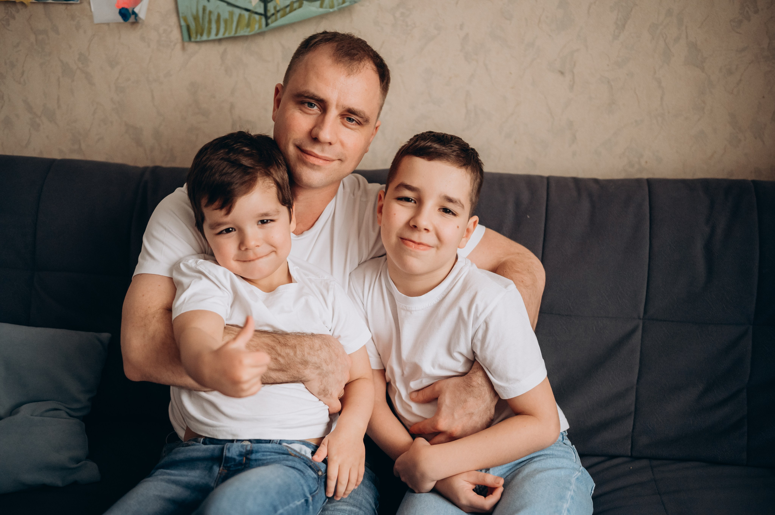 Гуля, Вадим, Артем, Вика и Дима. Детский и семейный фотограф в Москве