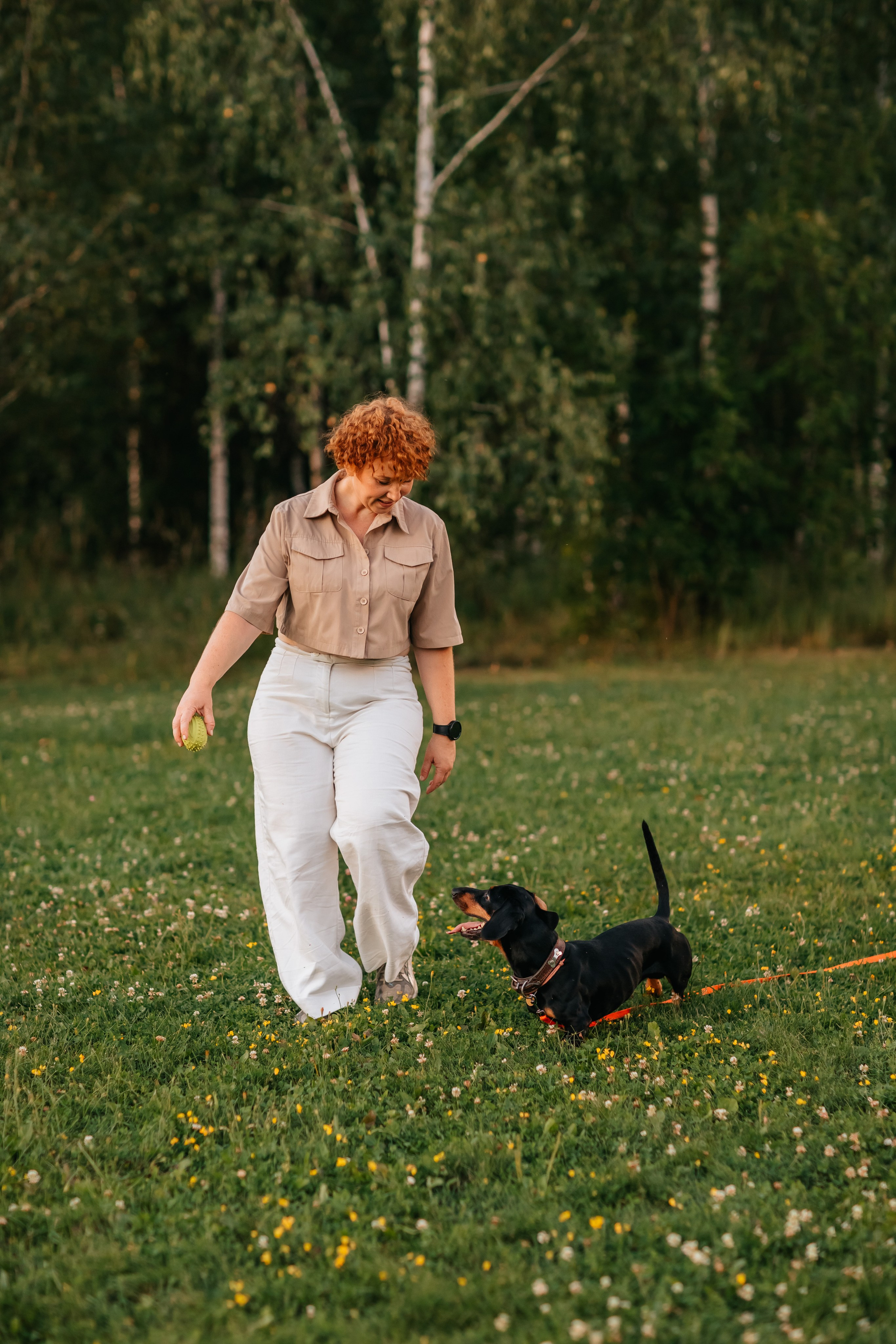 Анна, Шкипер и Джина. Семейный фотограф анималист Мария Крючкова