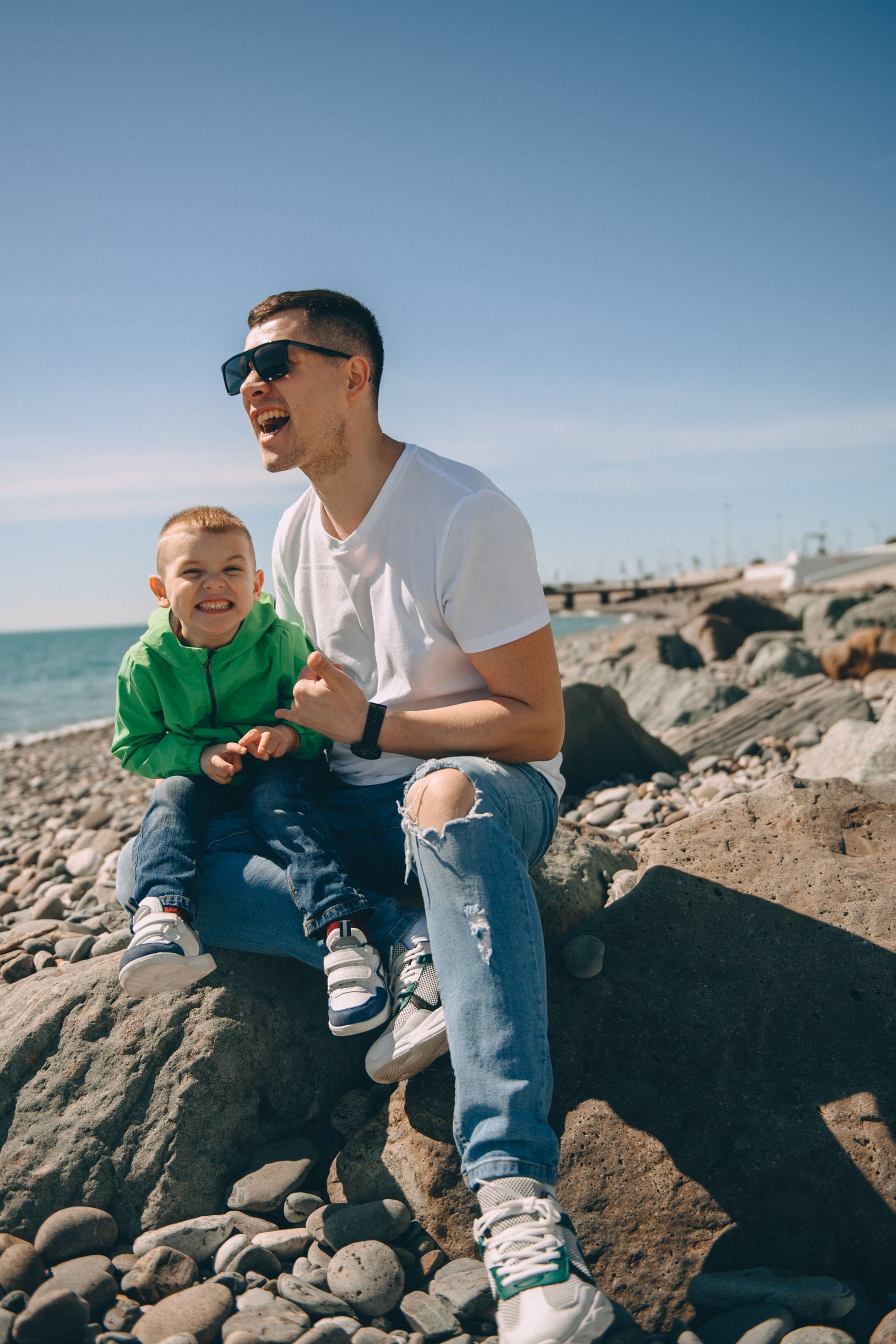 Активная семейная фотосессия с мальчуганами-непоседами. Свадебный и семейный фотограф София Невская