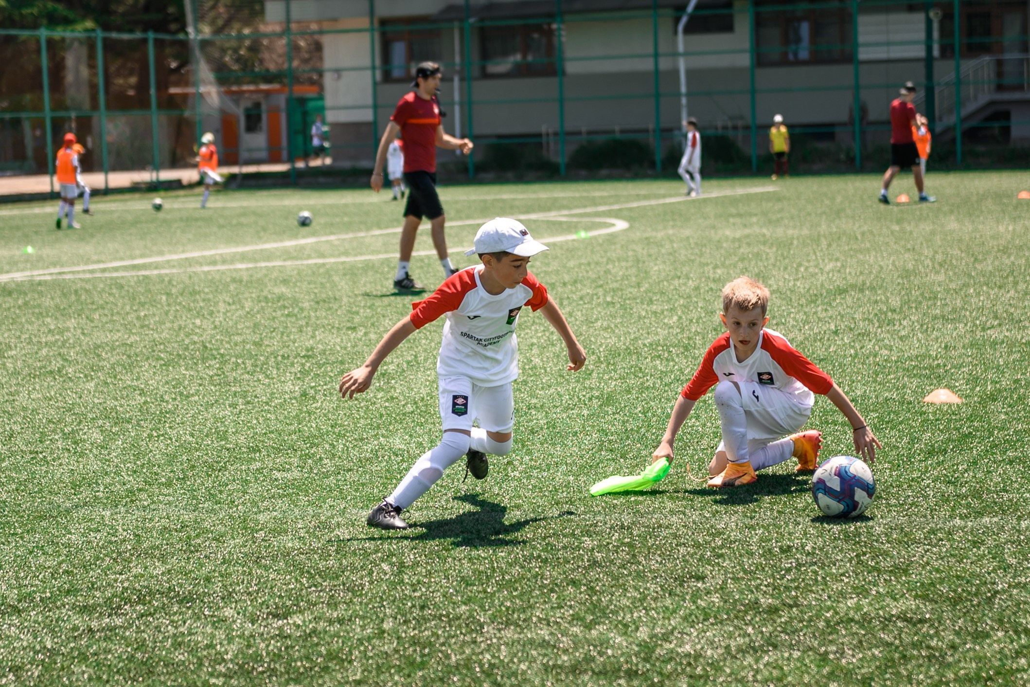 Детский лагерь футбольной школы Спартак. Свадебный и семейный фотограф София Невская