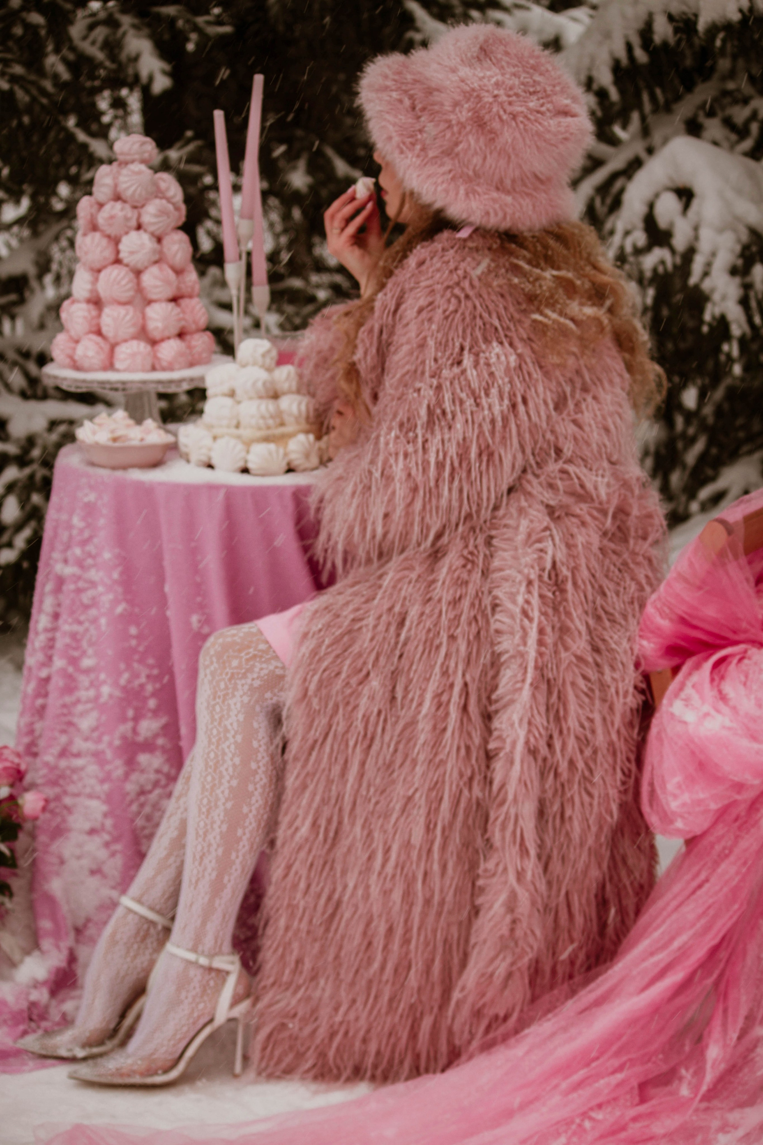 Сладости и снег. Создадим шедевр? Виталина и её фотоискусство