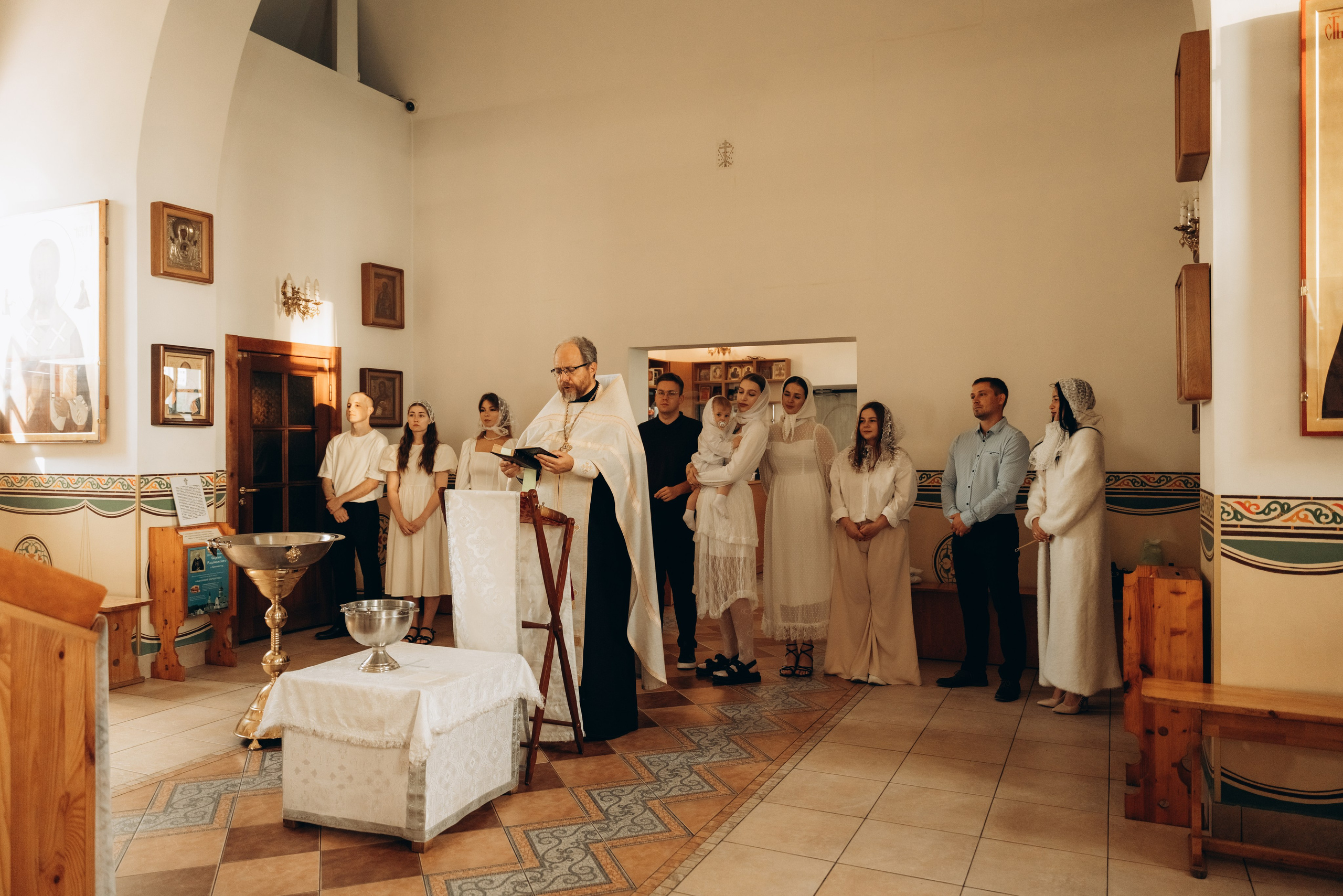 Крещение Матвейки. Фотограф в Минске — Мария Миллс