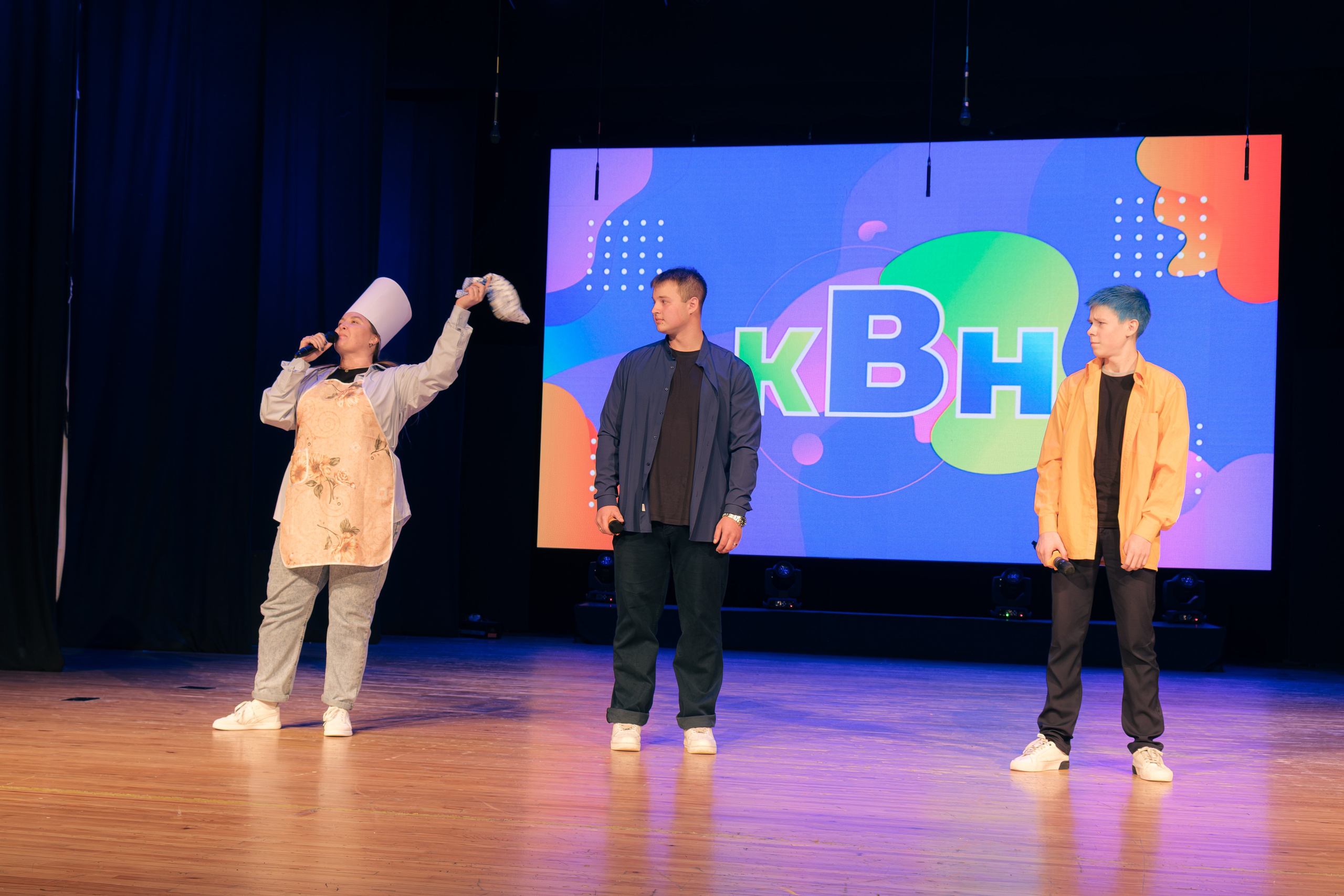 Осенний кубок КВН лиги «Зелёная». Междуреченск. Фотограф — Никита Максимов