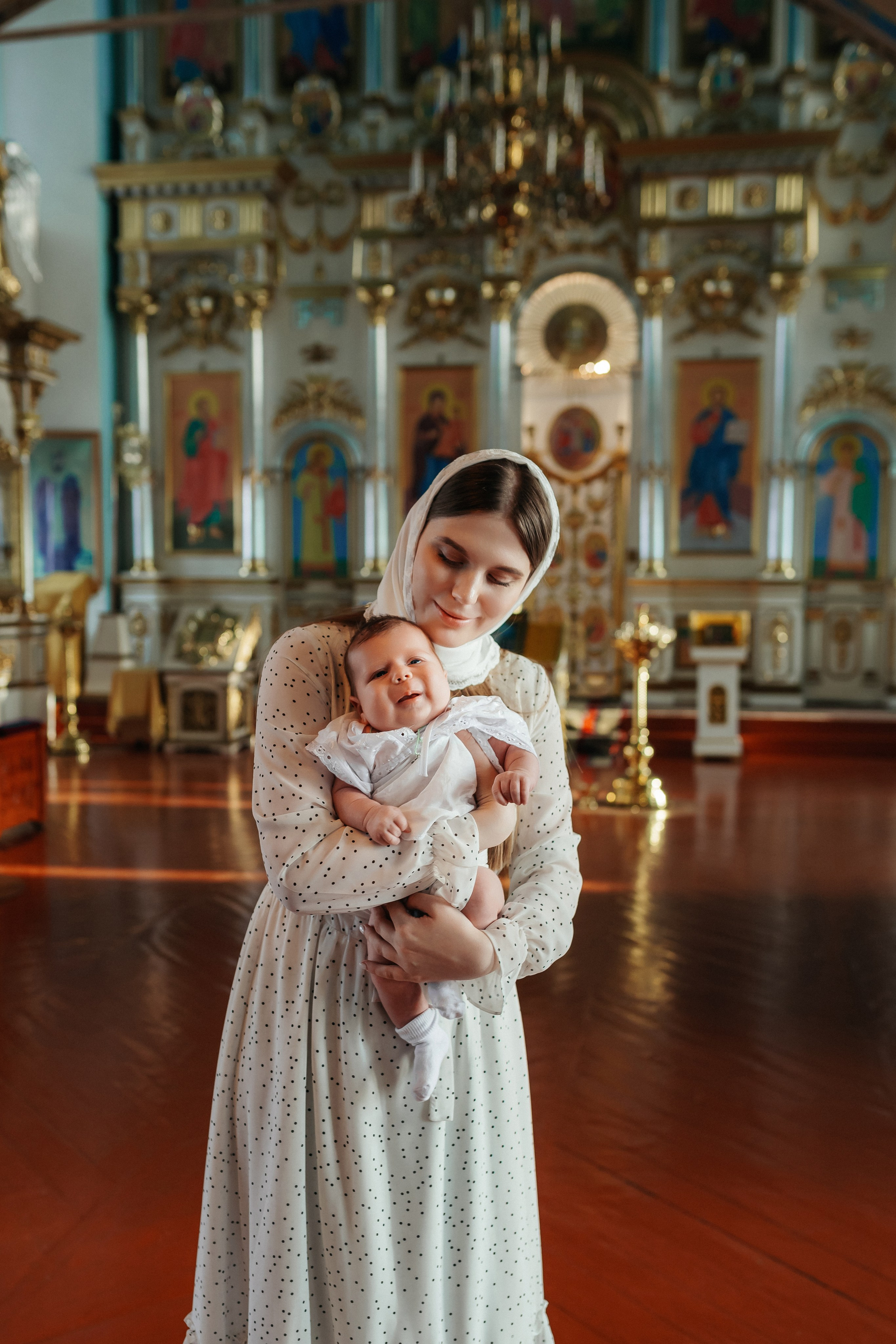 Фотосъемка крещения. Фотограф Ким Наталья в Красноярске