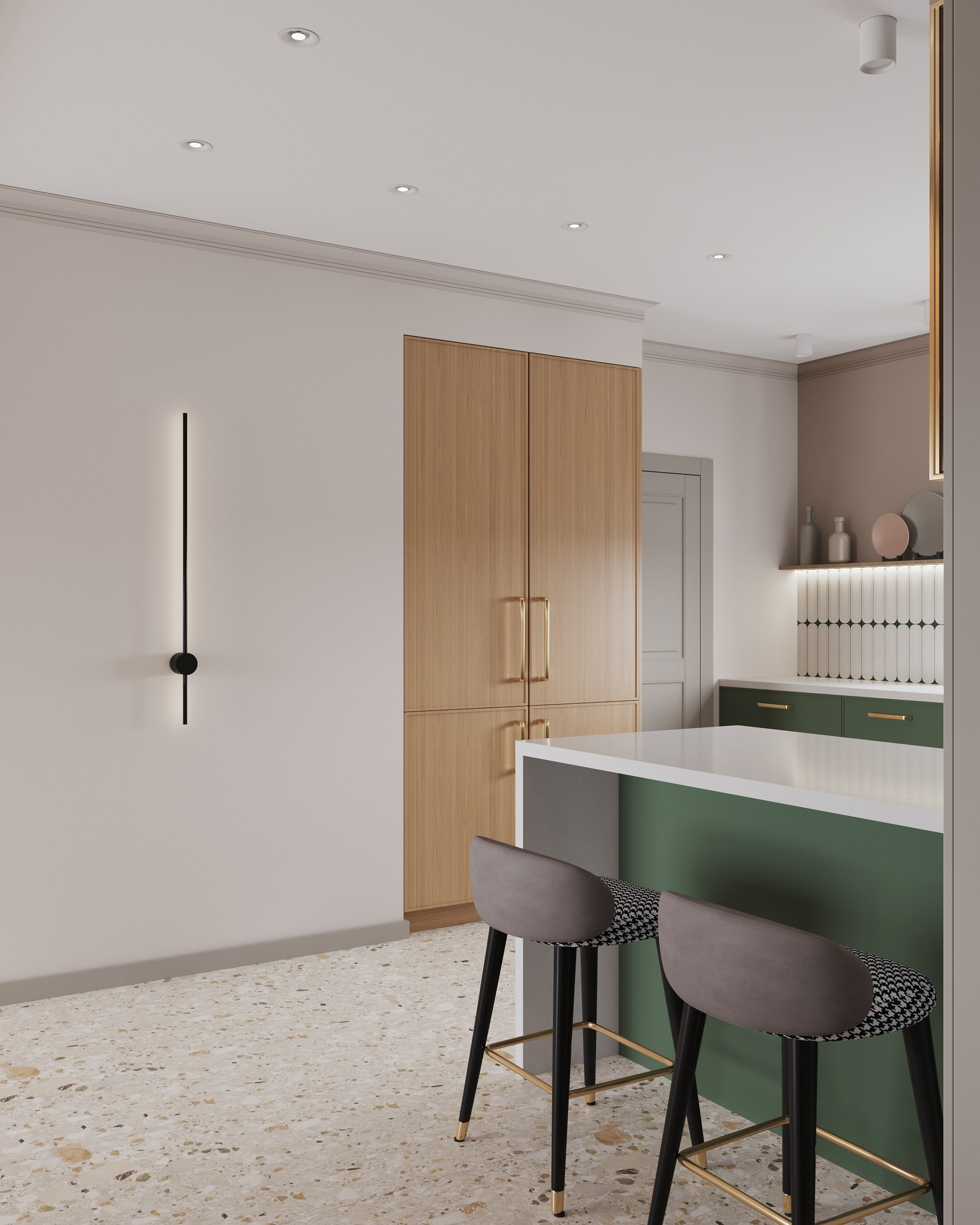 Частный дом в п. «Пески». Дизайнер интерьера в Санкт-Петербурге Ольга Рытаровская