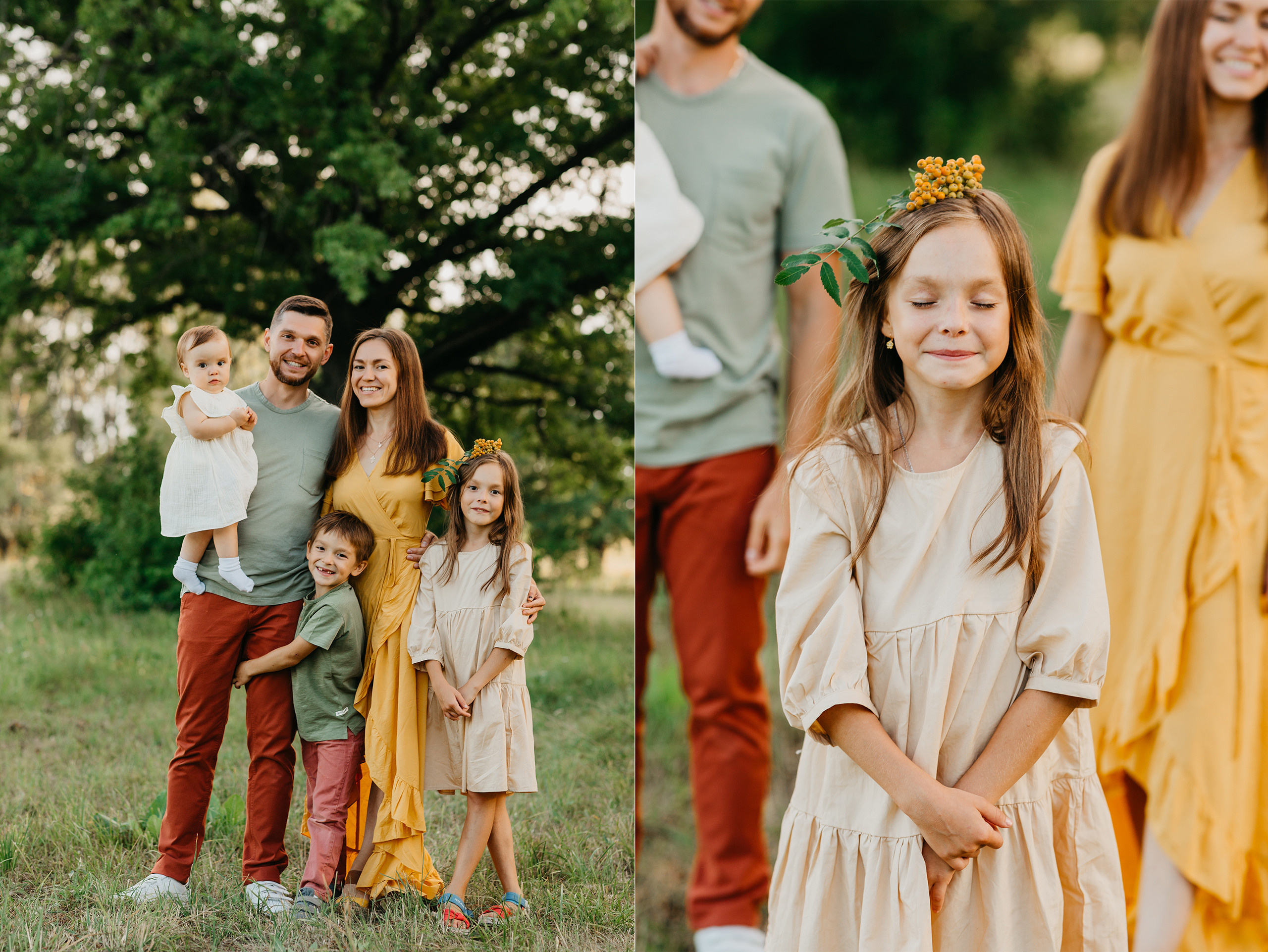 Портреты, семьи. Основная