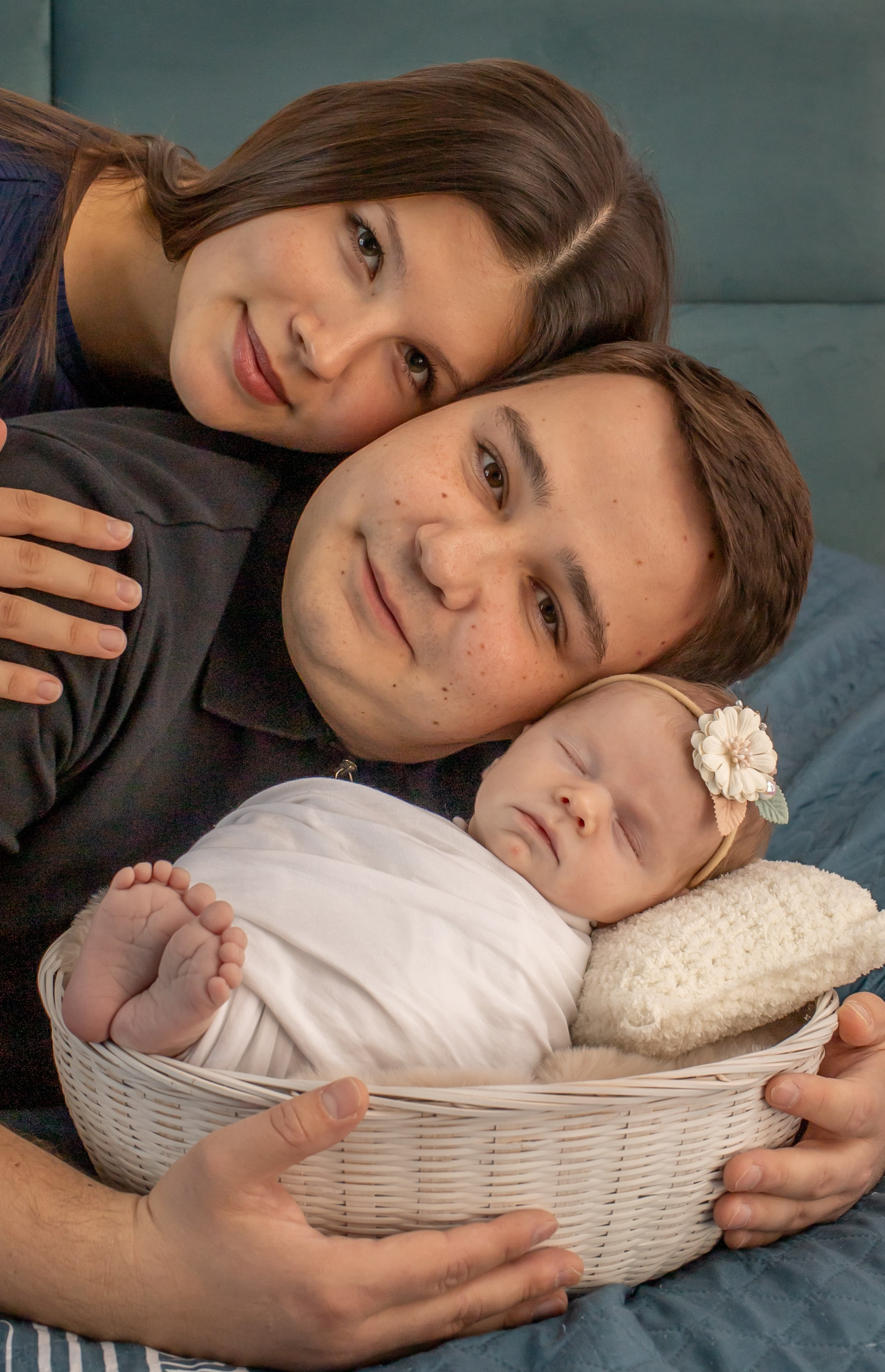 Семейная «Лайт». Фотограф новорожденных в Екатеринбурге