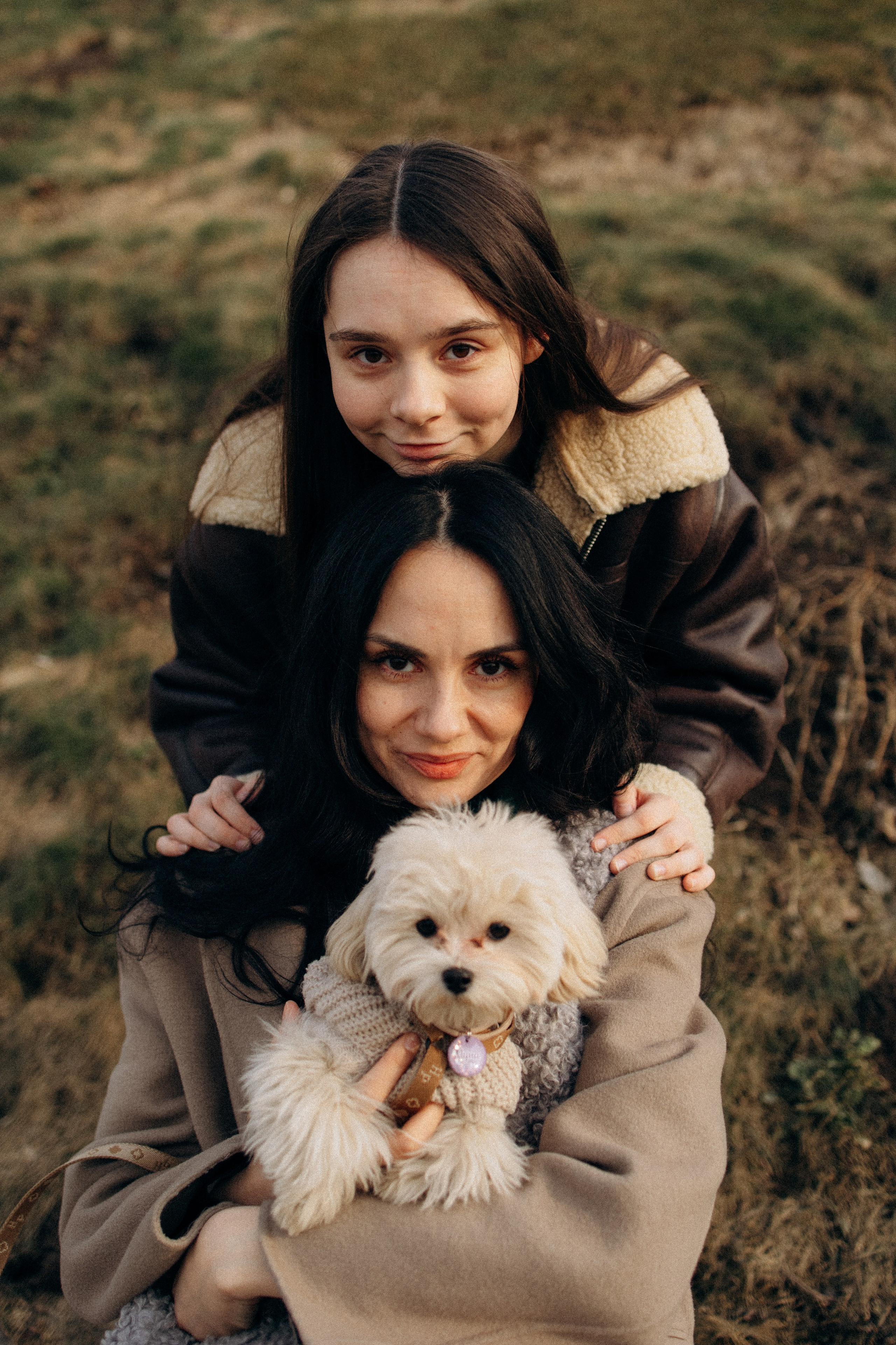 Маша, Лиза и Луна. Фотораф — анималист Мария Шистка