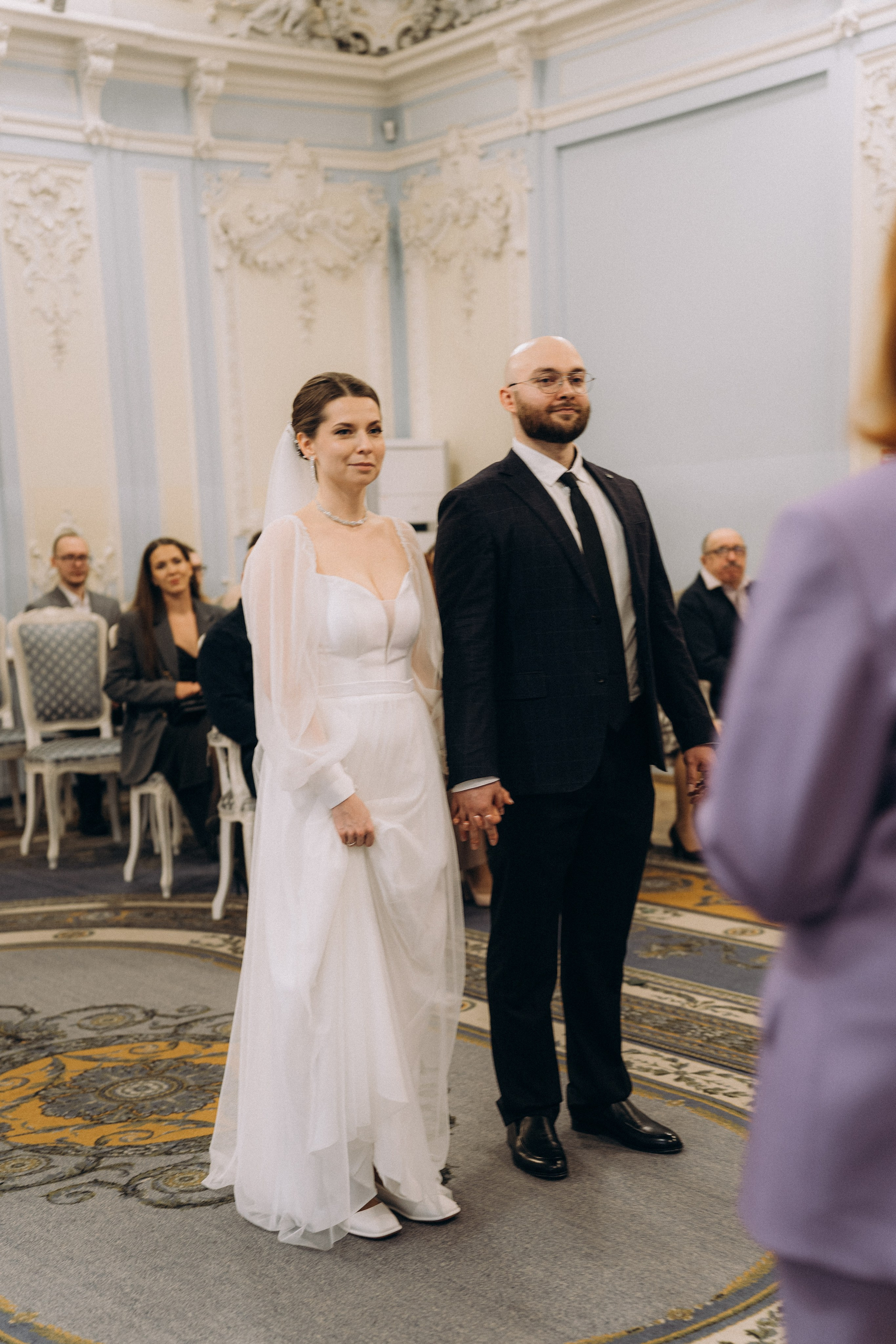 СВАДЕБНАЯ СЬЕМКА ВО ВТОРОМ ДВОРЦЕ (ДЕКАБРЬ) ТАКЖЕ СЬЕМКА В СТУДИИ НА ЧЕРНЫШЕВСКОЙ. Профессиональный фотограф, Санкт-Петербург — Виктория Богомолова