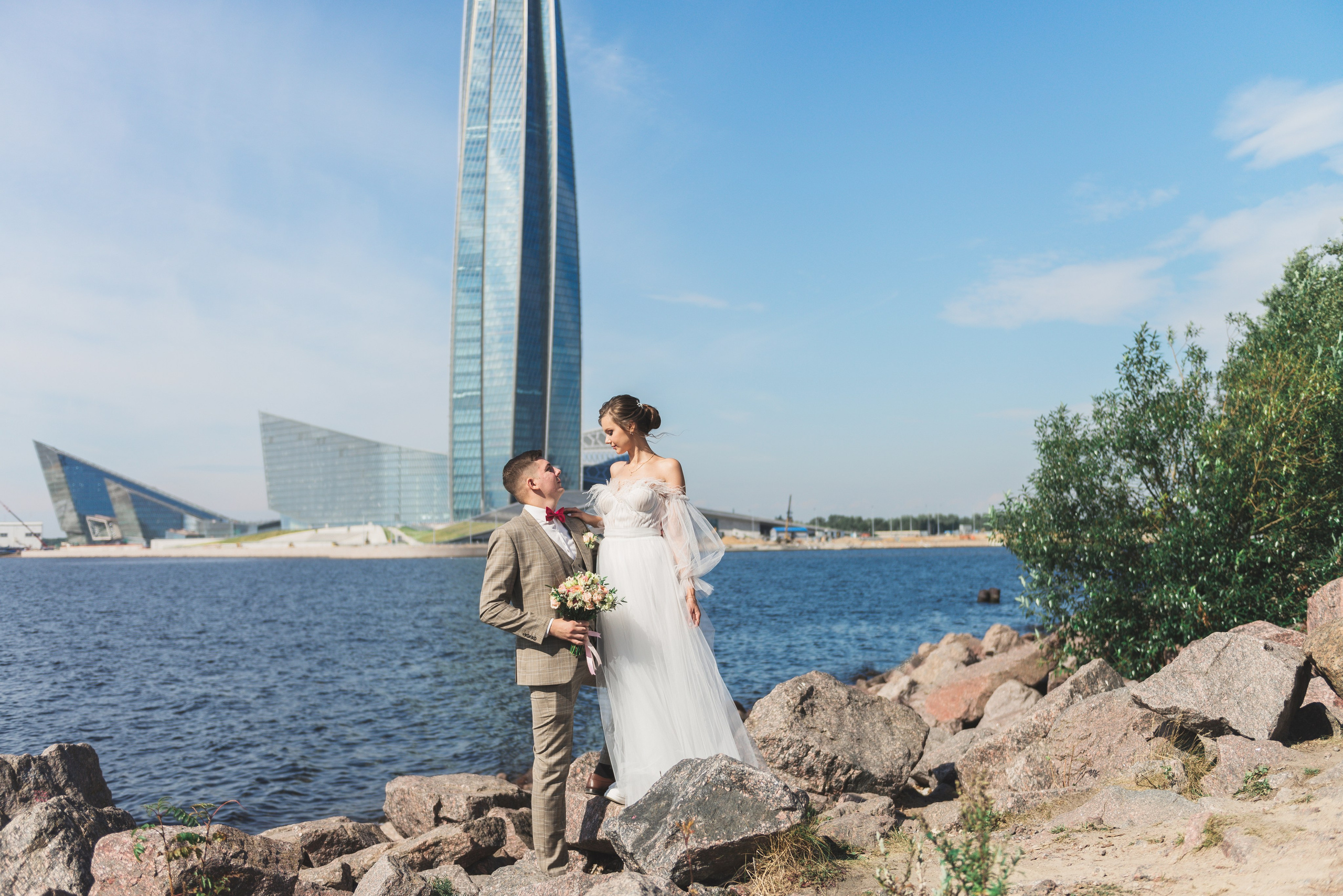 Лето в Санкт-Петербурге. Антон и Кристина. Свадебный и семейный фотограф София Невская