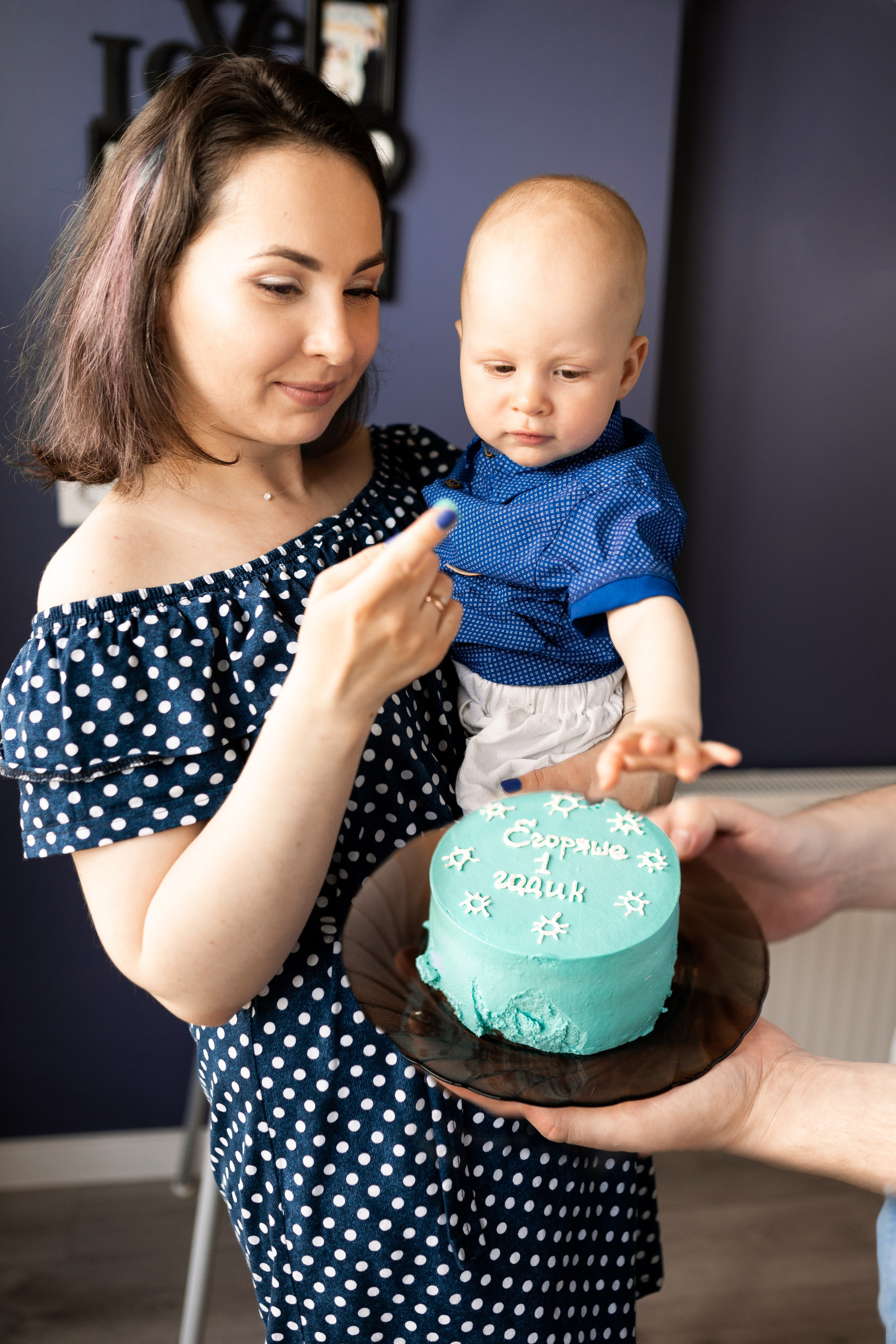 Годик Егору. Семейный и детский фотограф в Санкт-Петербурге Дарина Герчиу