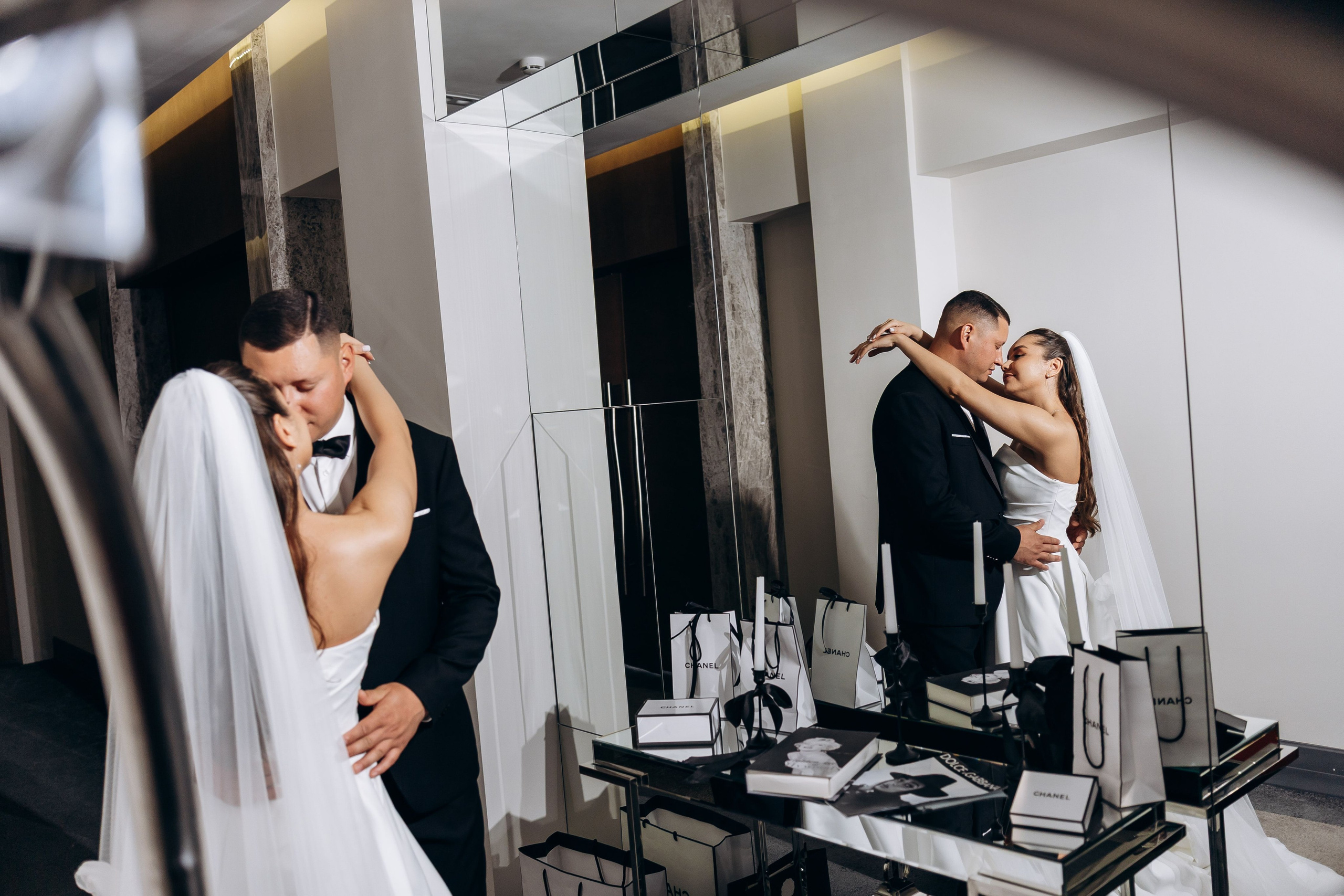 свадебная фотосессия в отеле. фотограф на свадьбу Казань