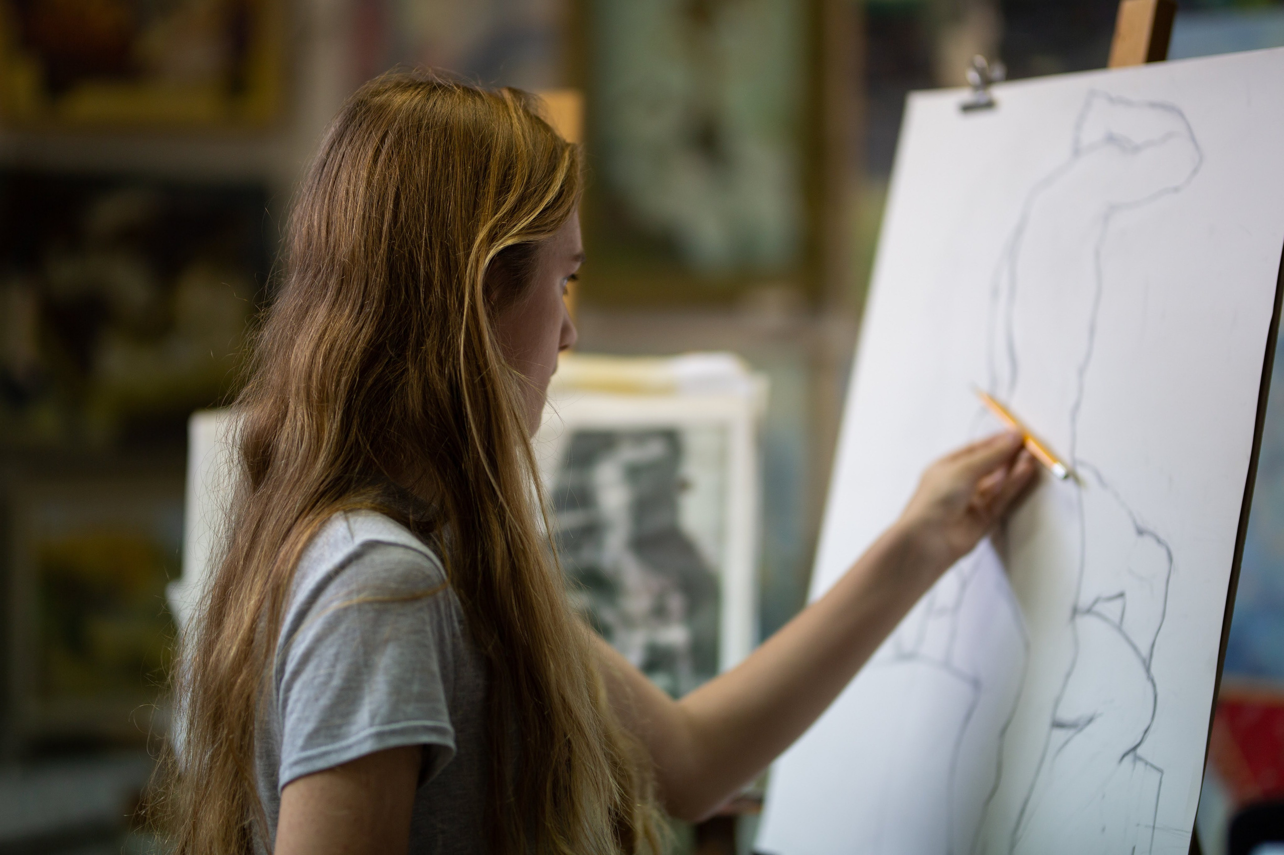 Графика. Художница Маргарита Гусак