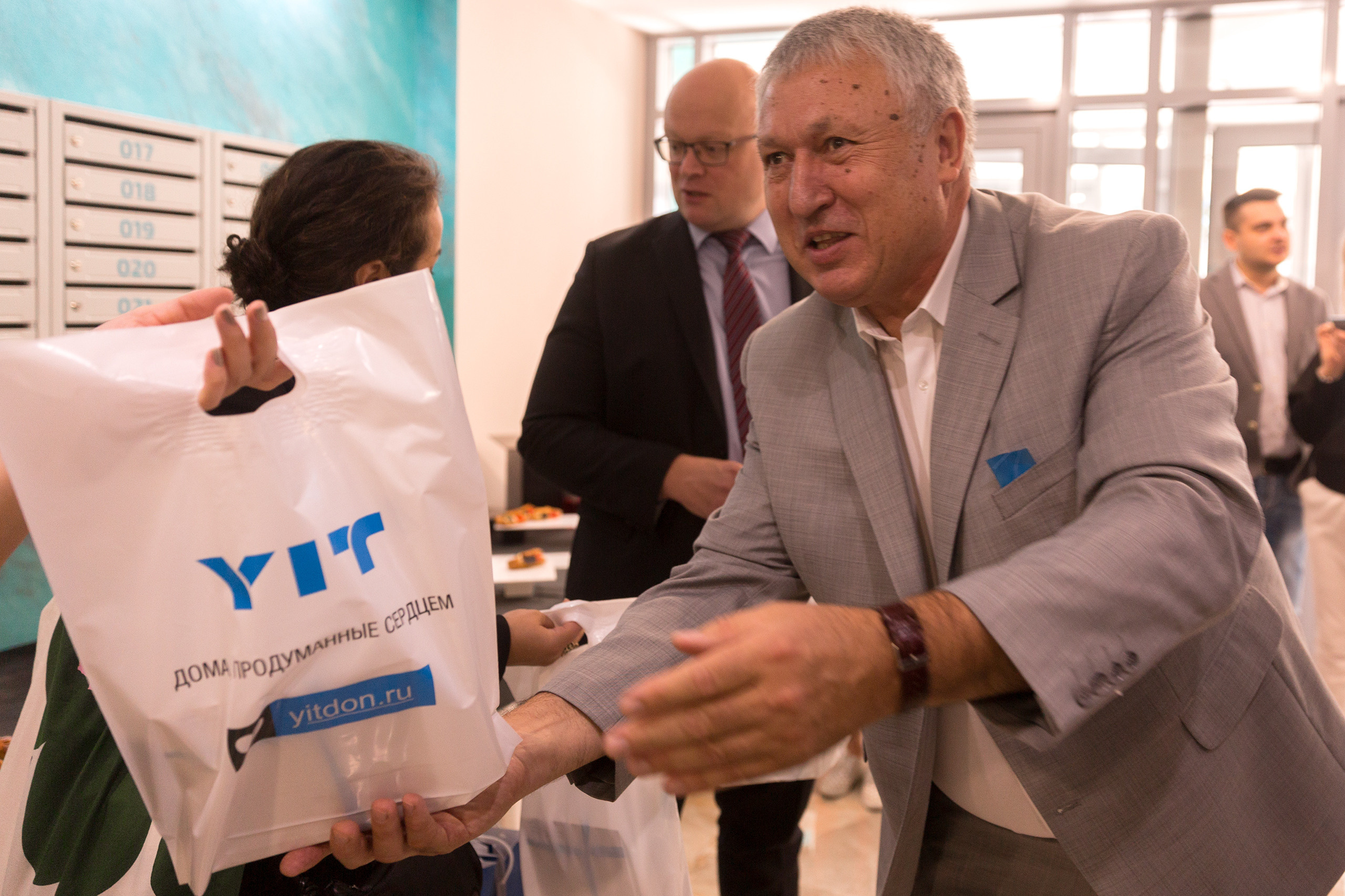 Открытие жилого комплекса «Аквамарин» в Ростове-на-Дону. Фотограф Михаил Белозеров