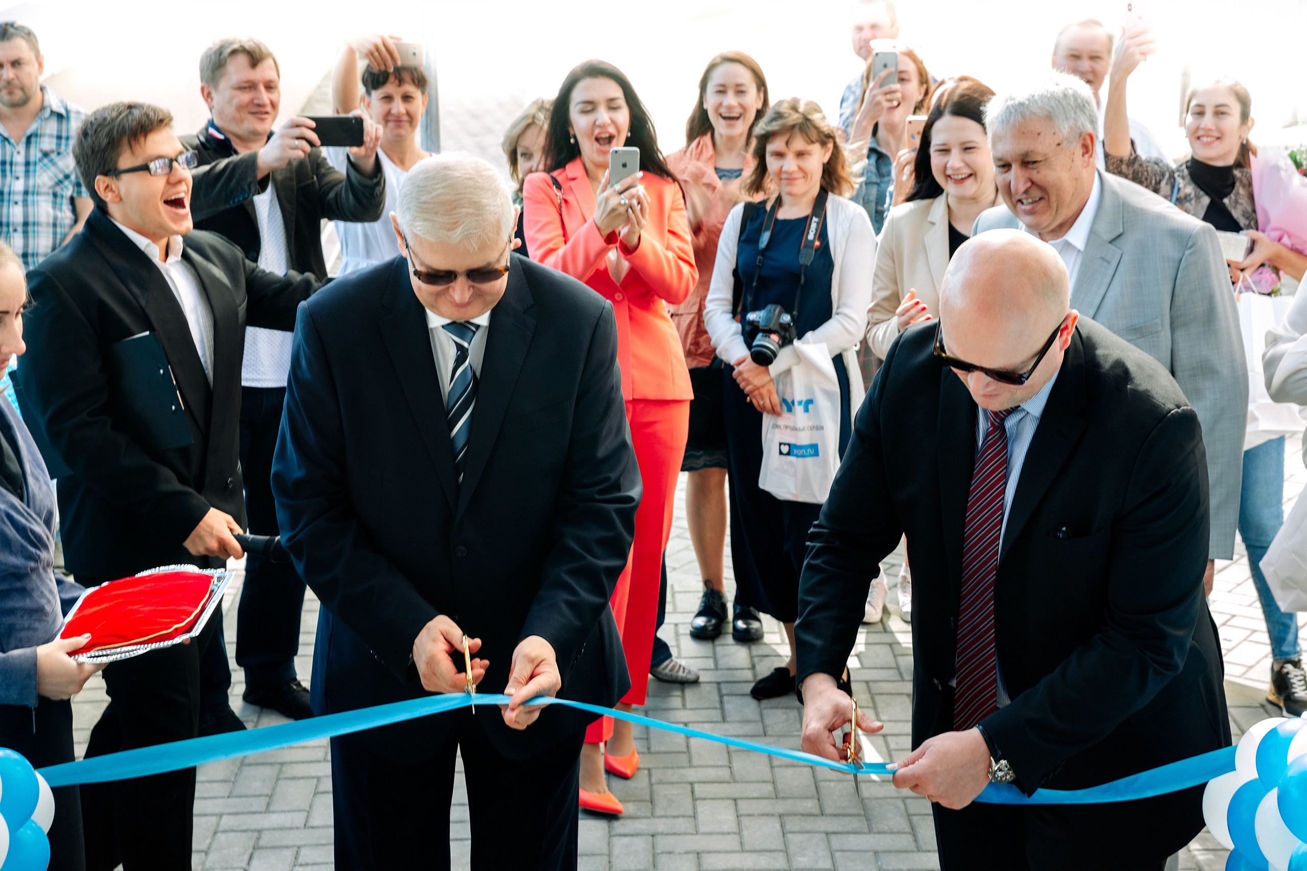 Открытие жилого комплекса «Аквамарин» в Ростове-на-Дону. Фотограф Михаил Белозеров
