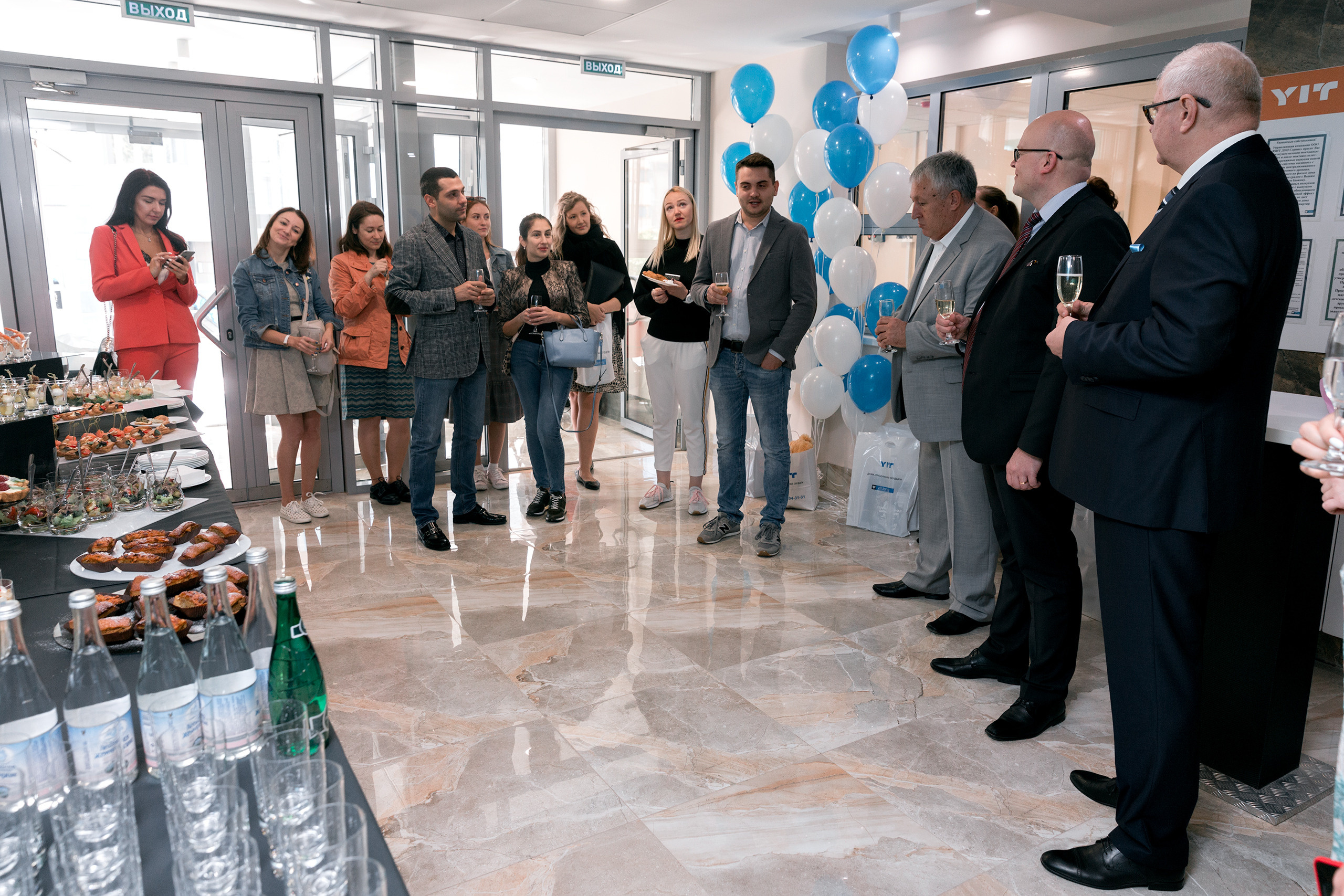 Открытие жилого комплекса «Аквамарин» в Ростове-на-Дону. Фотограф Михаил Белозеров