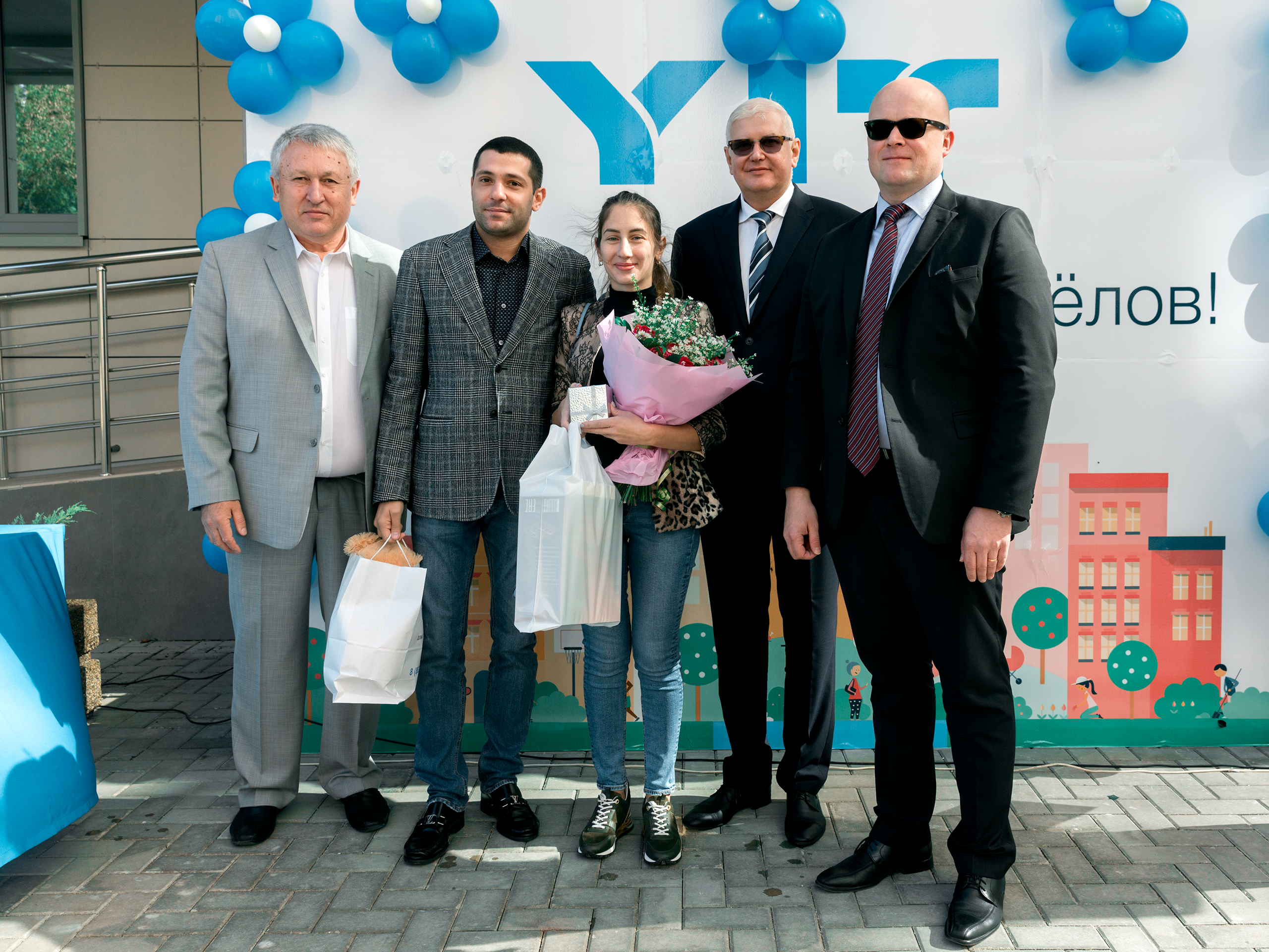 Открытие жилого комплекса «Аквамарин» в Ростове-на-Дону. Фотограф Михаил Белозеров