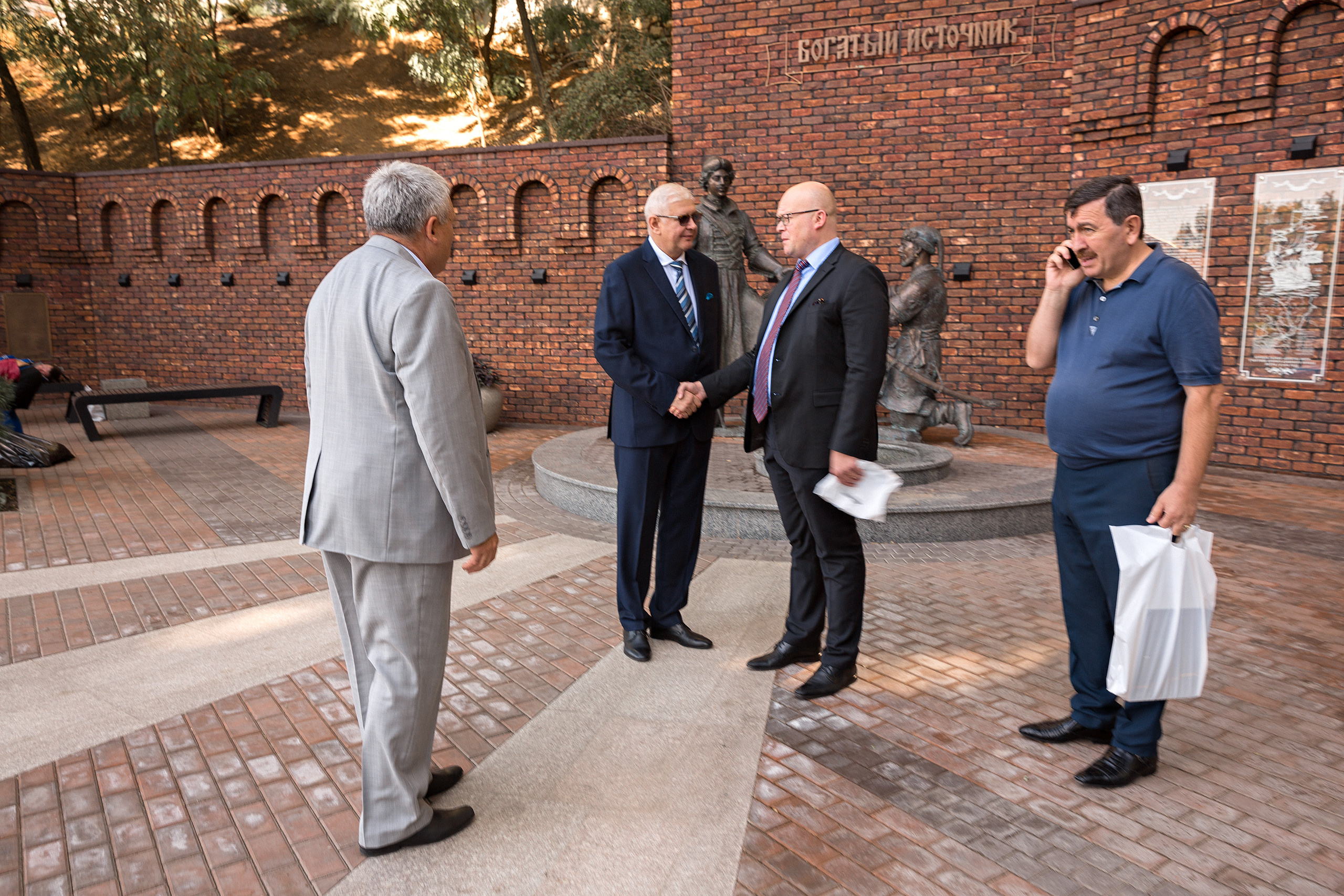 Открытие жилого комплекса «Аквамарин» в Ростове-на-Дону. Фотограф Михаил Белозеров