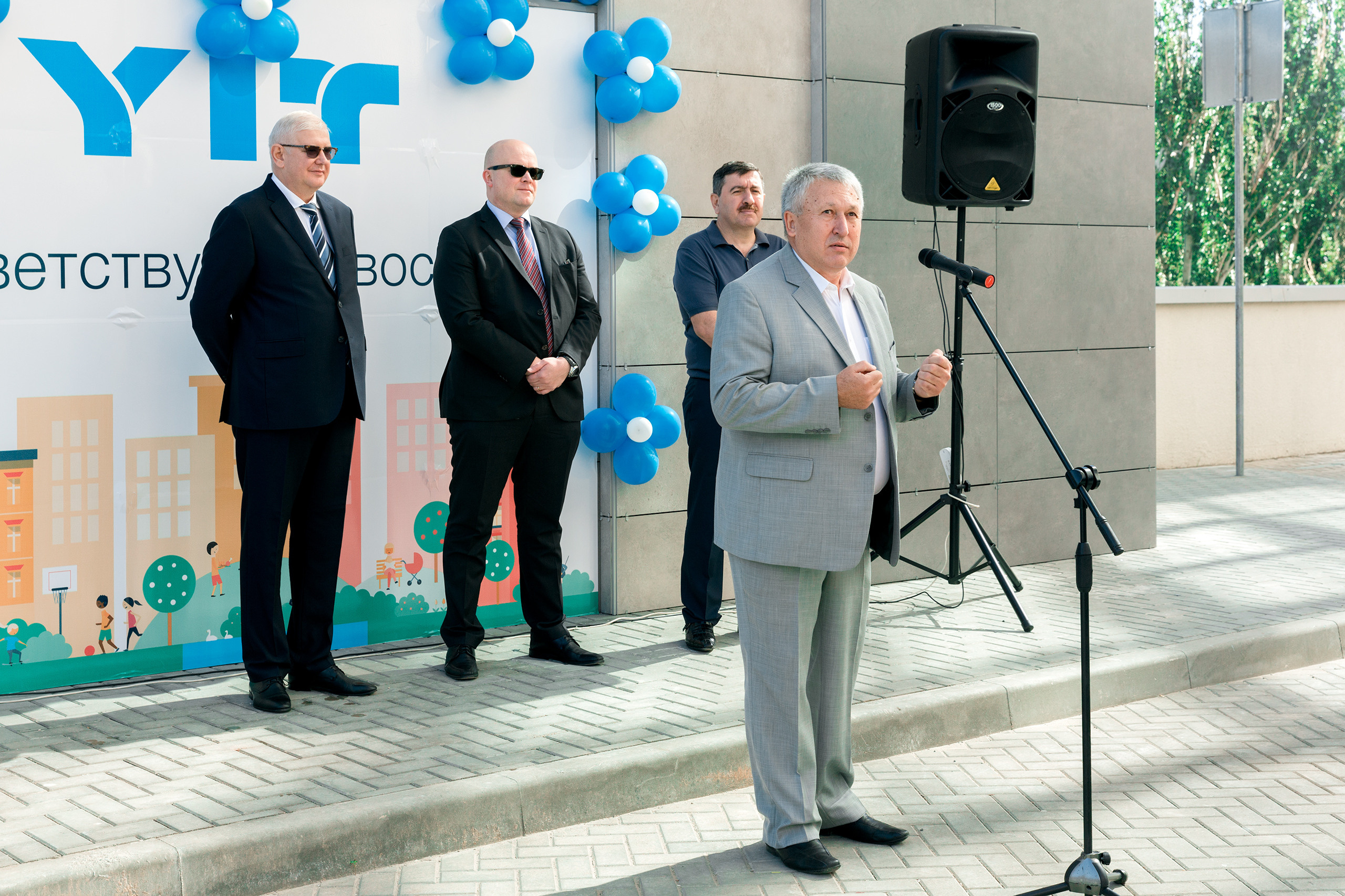 Открытие жилого комплекса «Аквамарин» в Ростове-на-Дону. Фотограф Михаил Белозеров