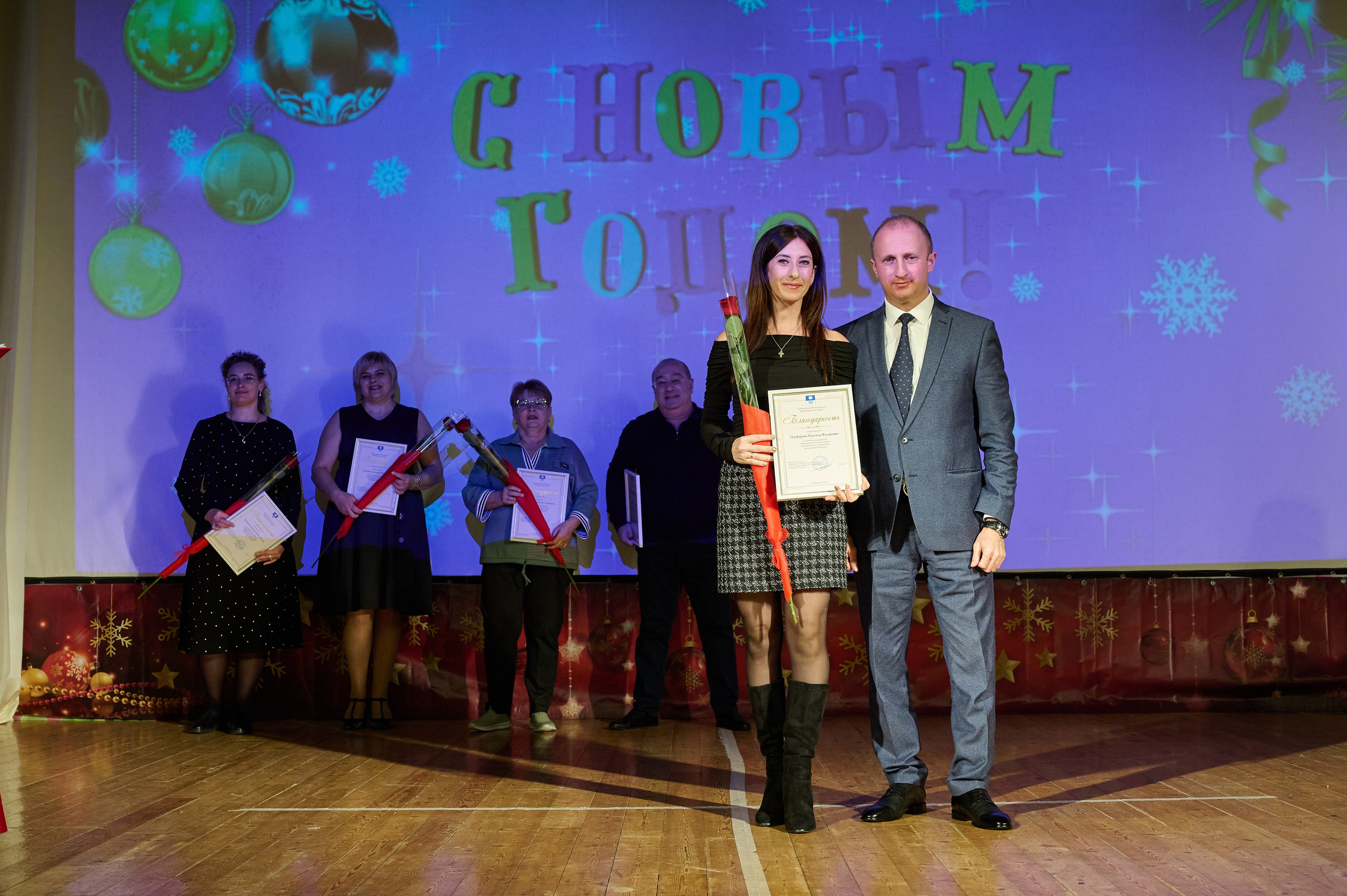 Новогодний концерт. Жизнь курорта Кабардинка в фотографиях