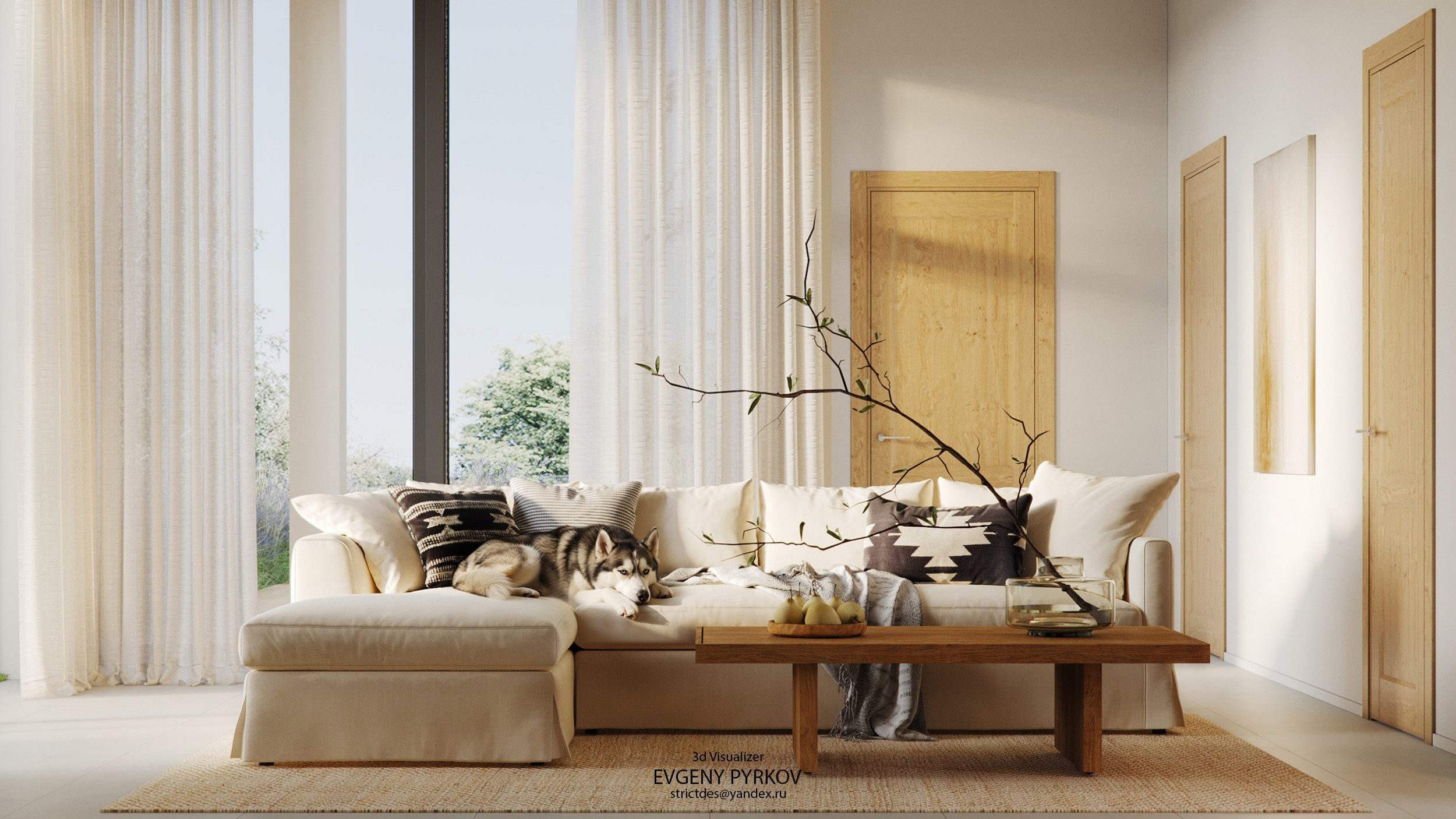 Галерея. Евгений Пырков — 3d визуализатор интерьеров и экстерьеров России