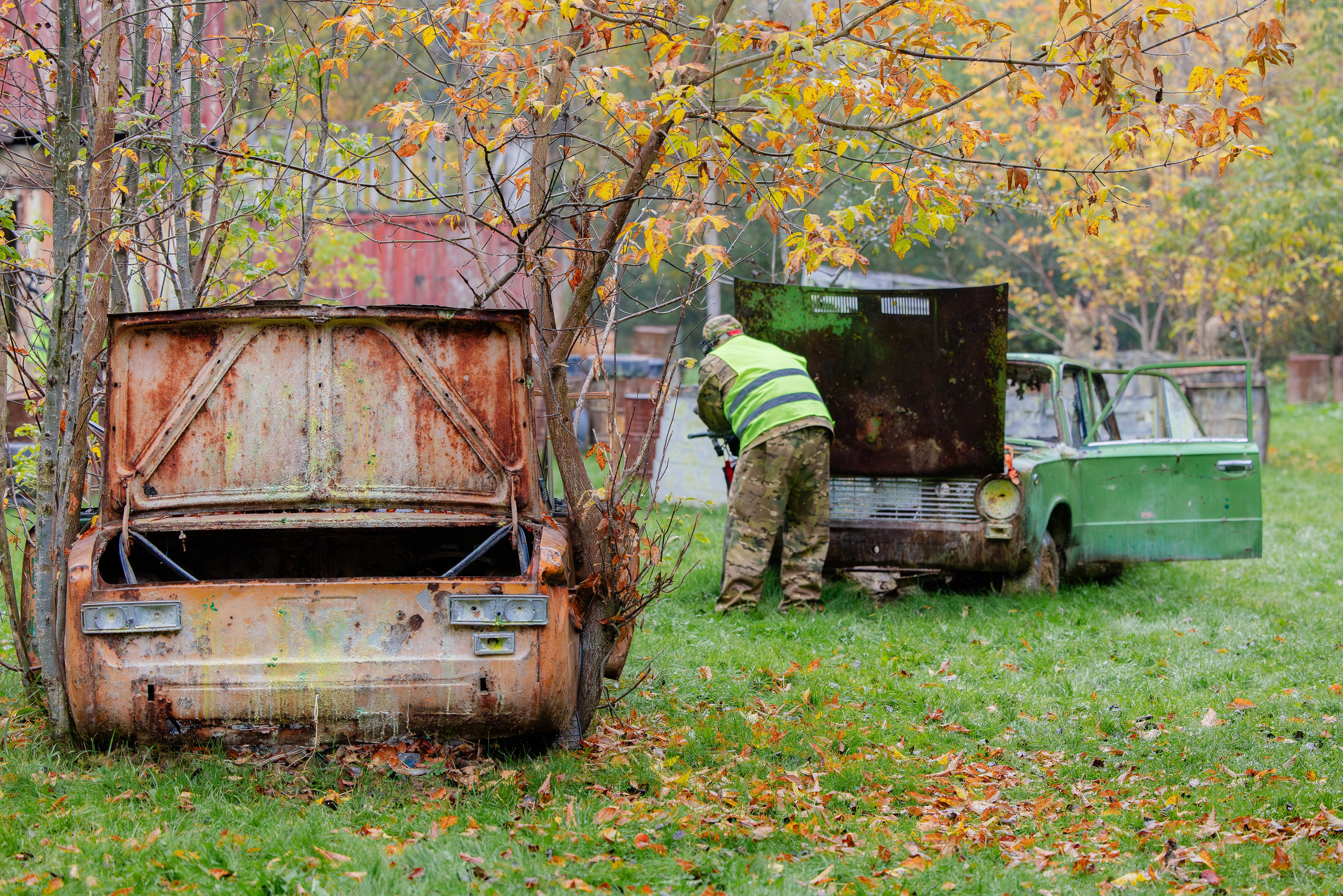 День рождения в пейнтбольном клубе Зарница. Фотограф и режиссер Московко Екатерина