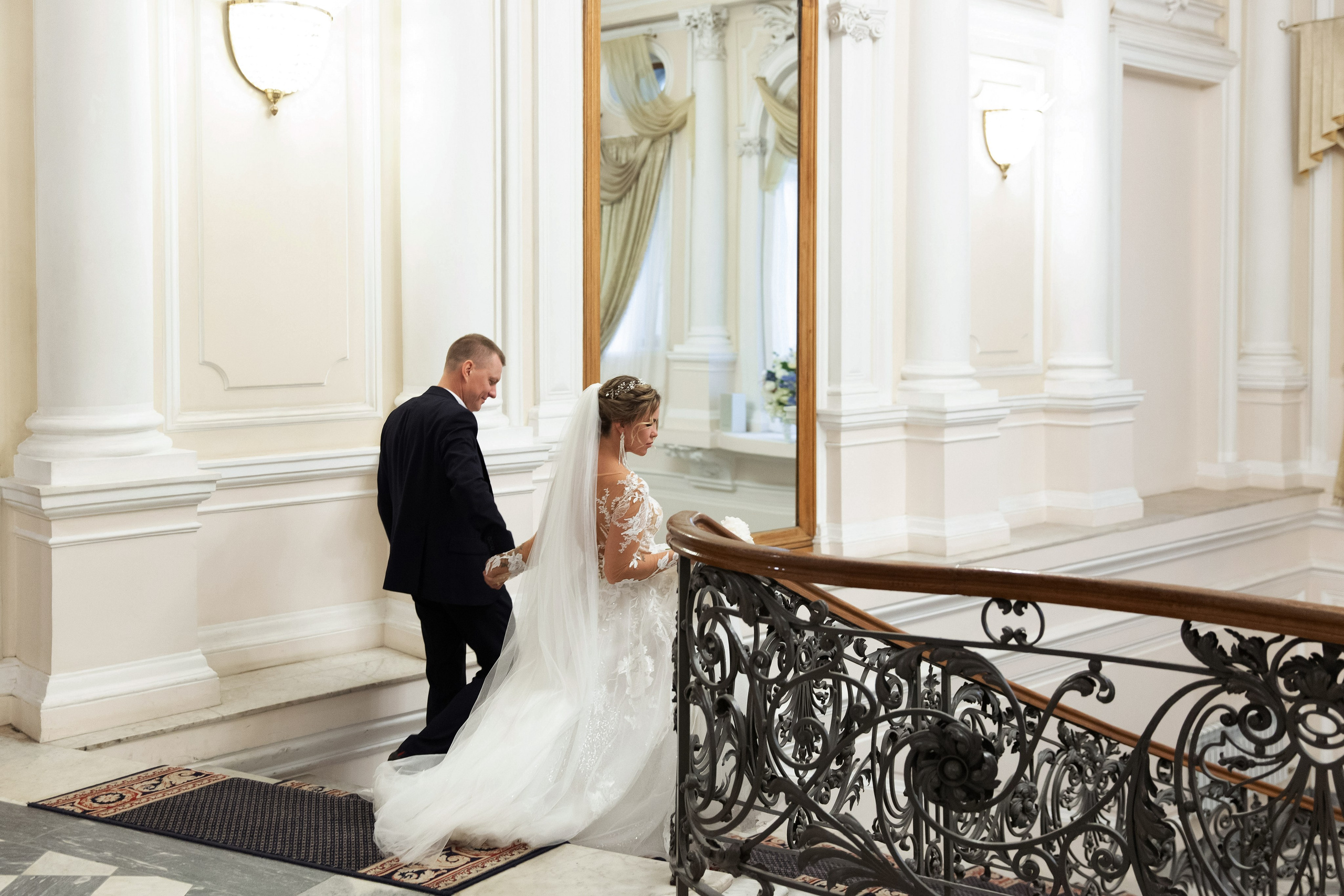 Свадебная съемка Юли и Юры. Свадебный и портретный фотограф в Санкт-Петербурге Надежда Чечулина