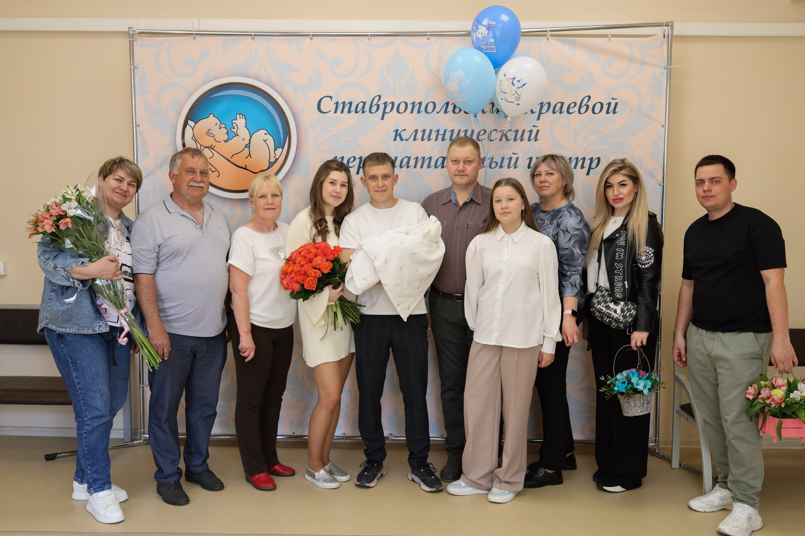 Выписка из род. дома. Майорова Валерия Фотограф Ставрополь