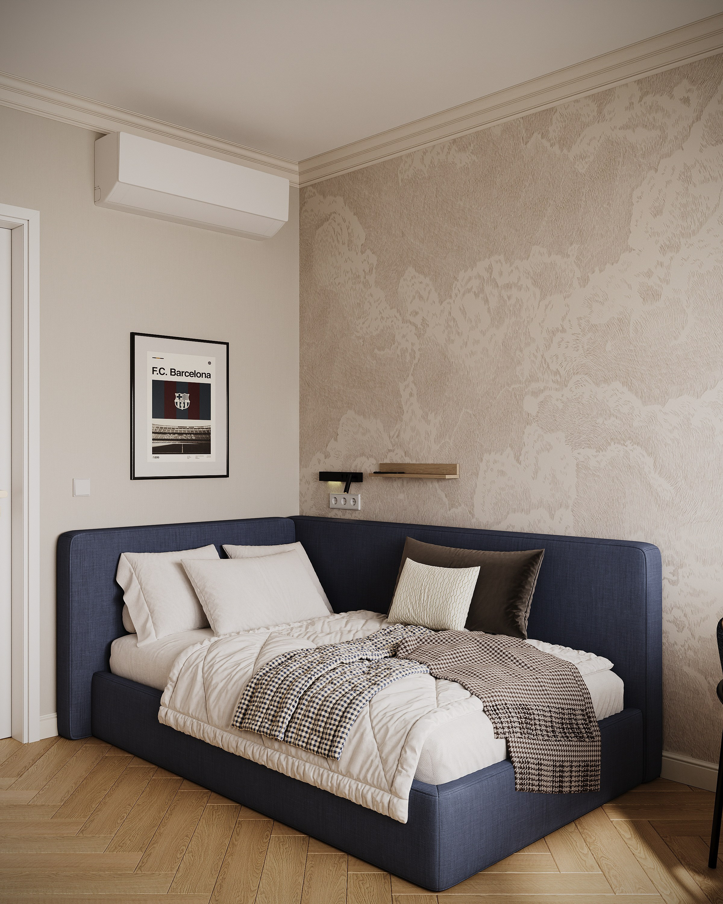 ЖК Петровский парк II — 70 м². КОМНАТА АИСТА дизайн-бюро | AIST ROOM design bureau