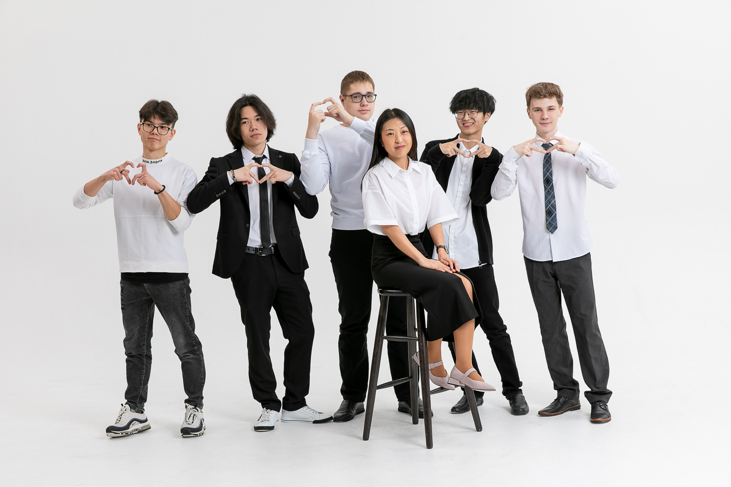 Студийные съемки школьников. Школьный и детский фотограф в Южно-Сахалинске Анастасия Лескова