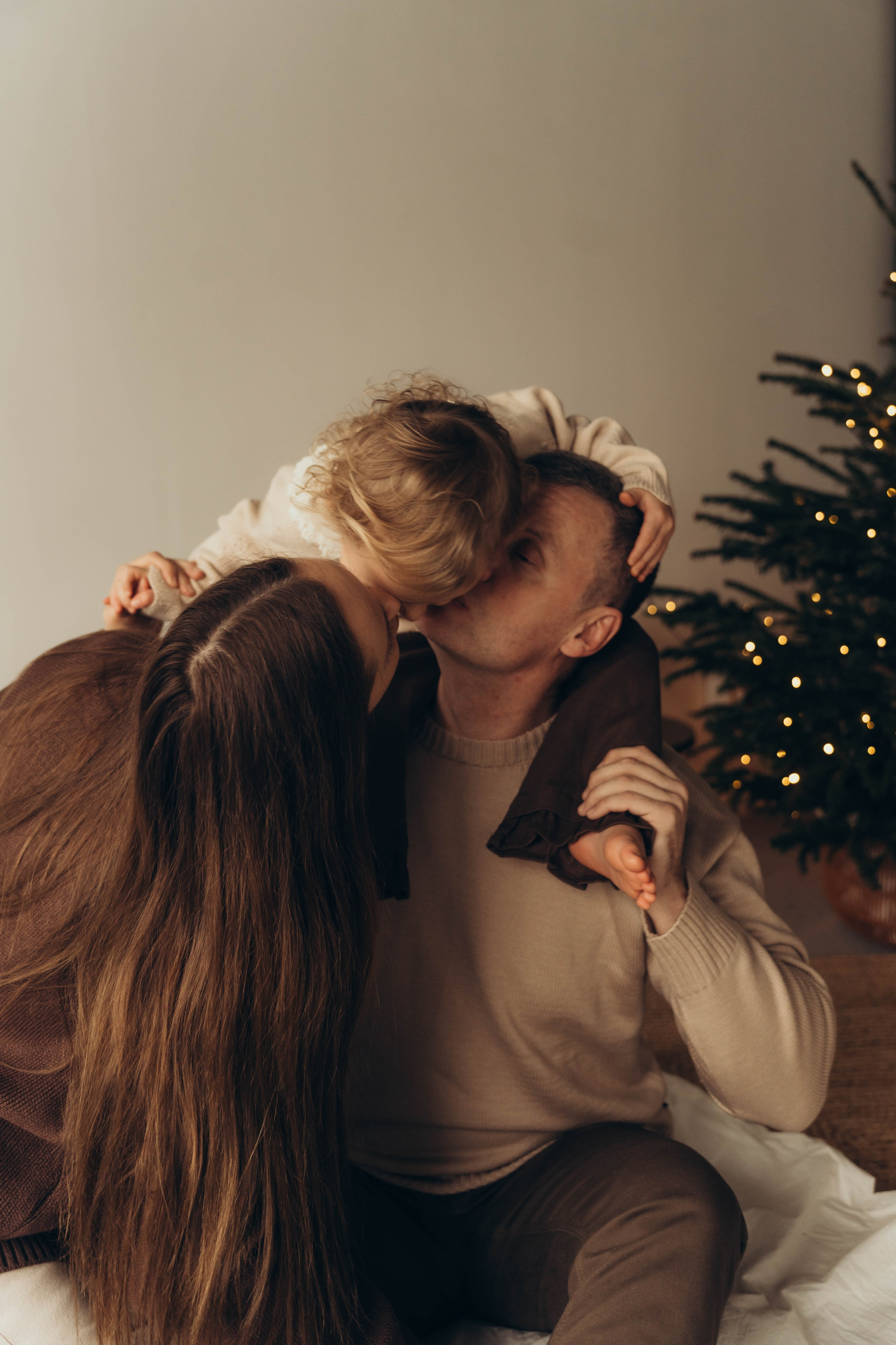 Екатерина, Николай и малышка Аня