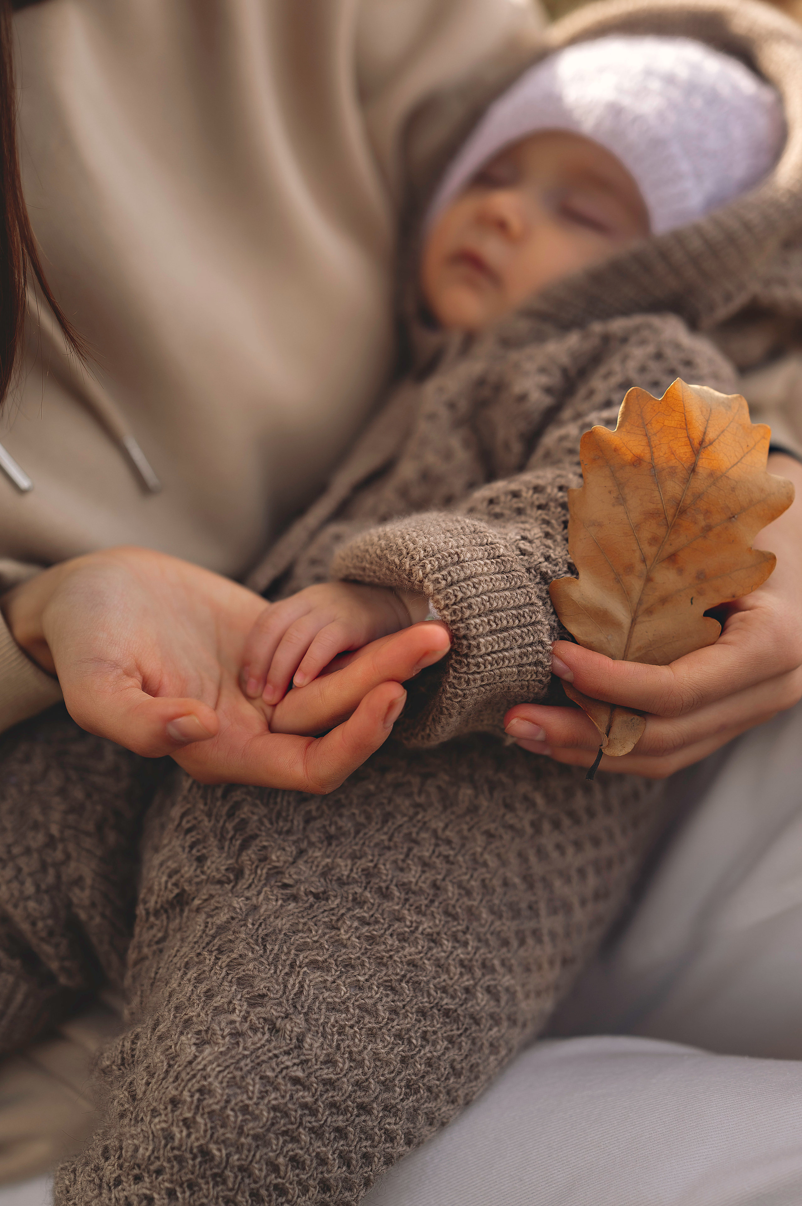 Осенняя прогулка в парке с малышом. Контент-фотограф в Москве Хныкина Лена