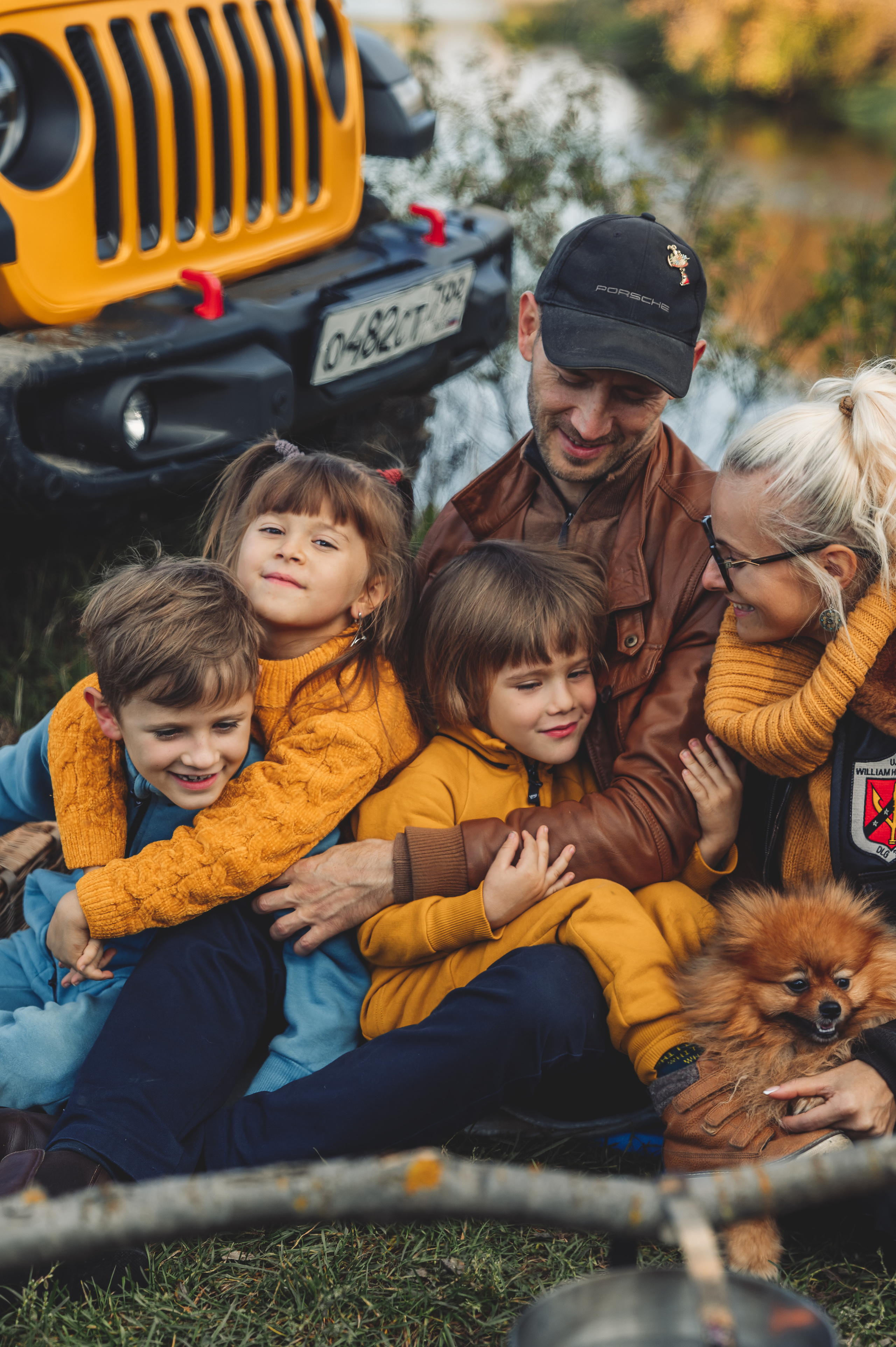 Осенний пикник на берегу реки. Контент-фотограф в Москве Хныкина Лена
