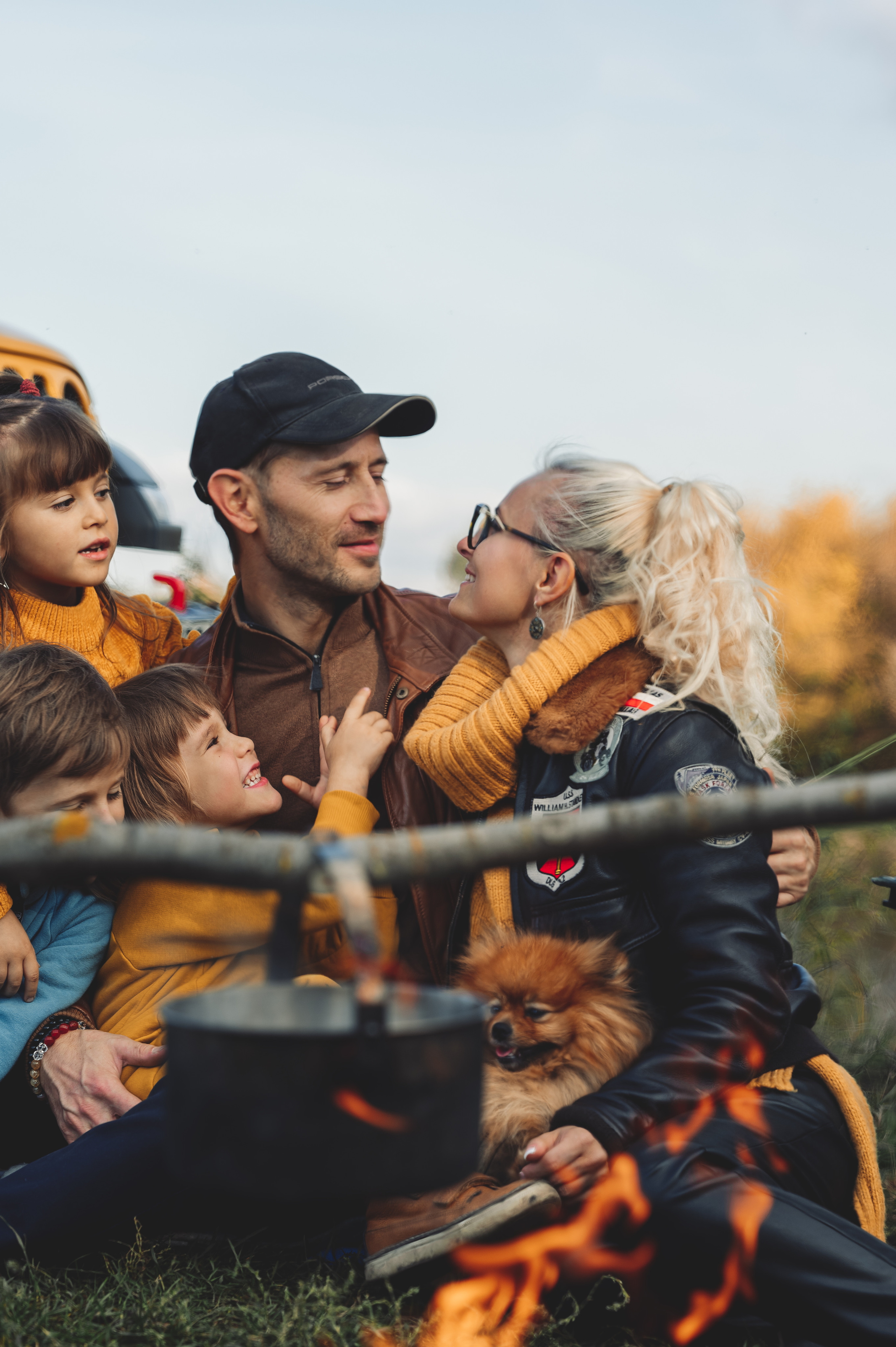 Осенний пикник на берегу реки. Контент-фотограф в Москве Хныкина Лена
