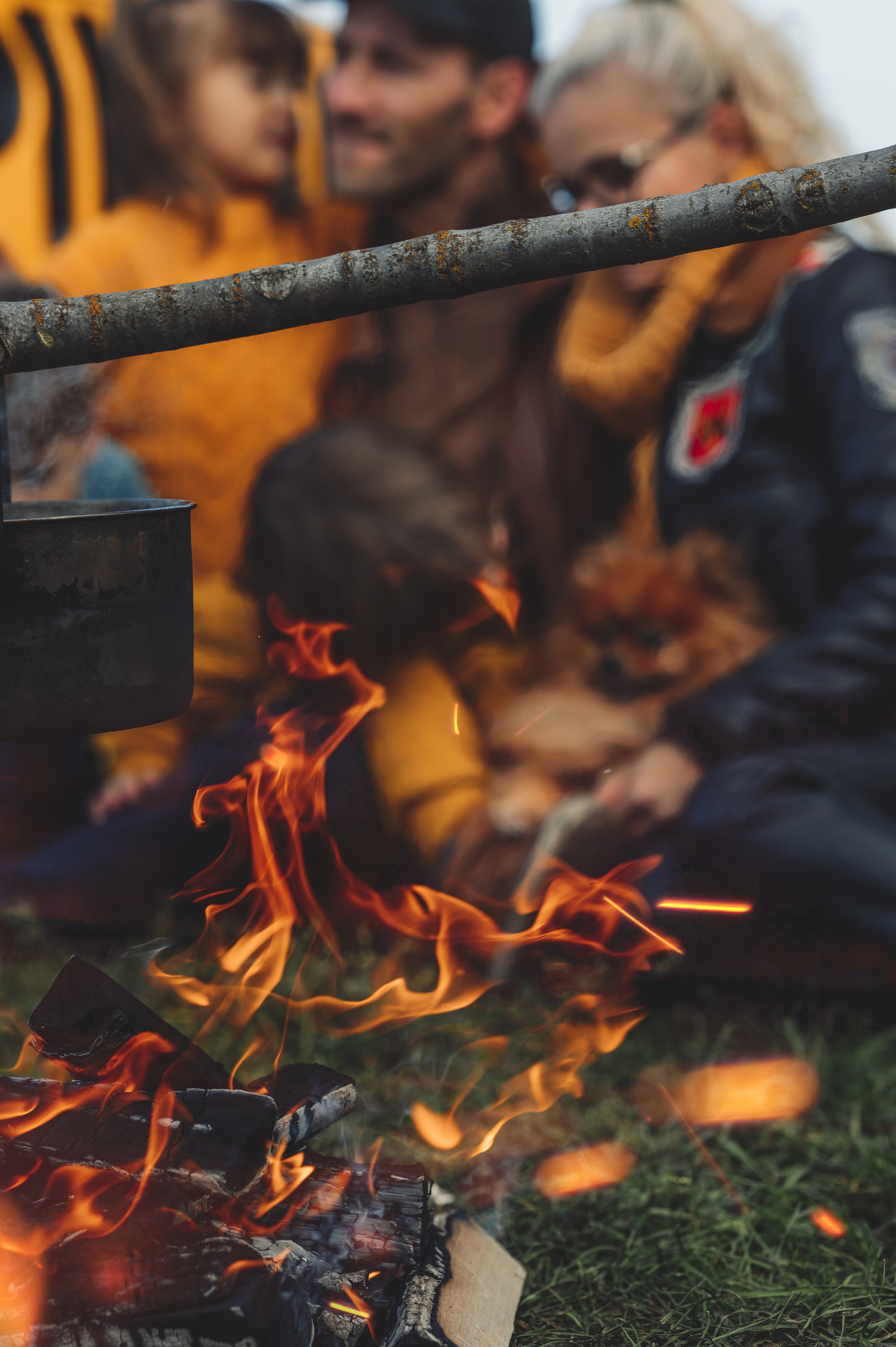 Осенний пикник на берегу реки. Контент-фотограф в Москве Хныкина Лена