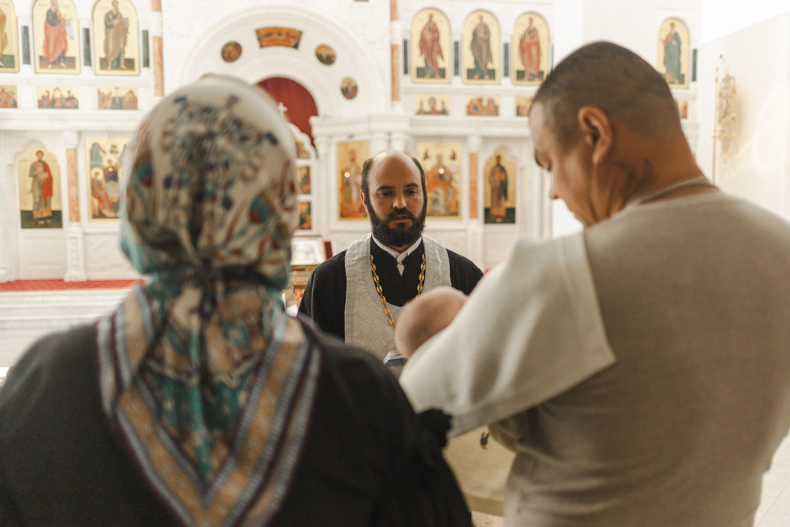 Крещение Стефании. Семейный фотограф в Москве