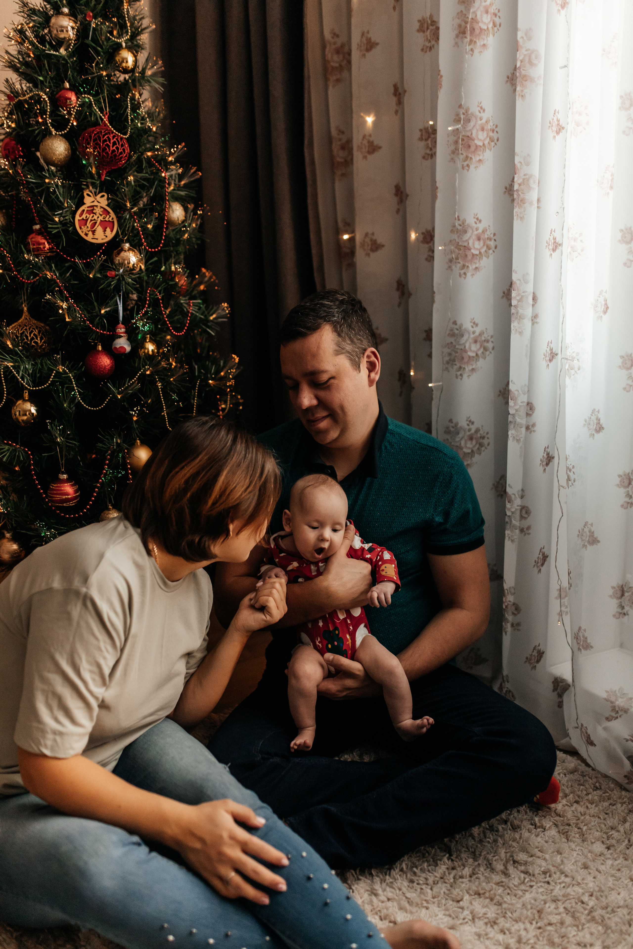 Первый Новый год Гордея. Семейный, свадебный фотограф в Чите Екатерина Мельникова