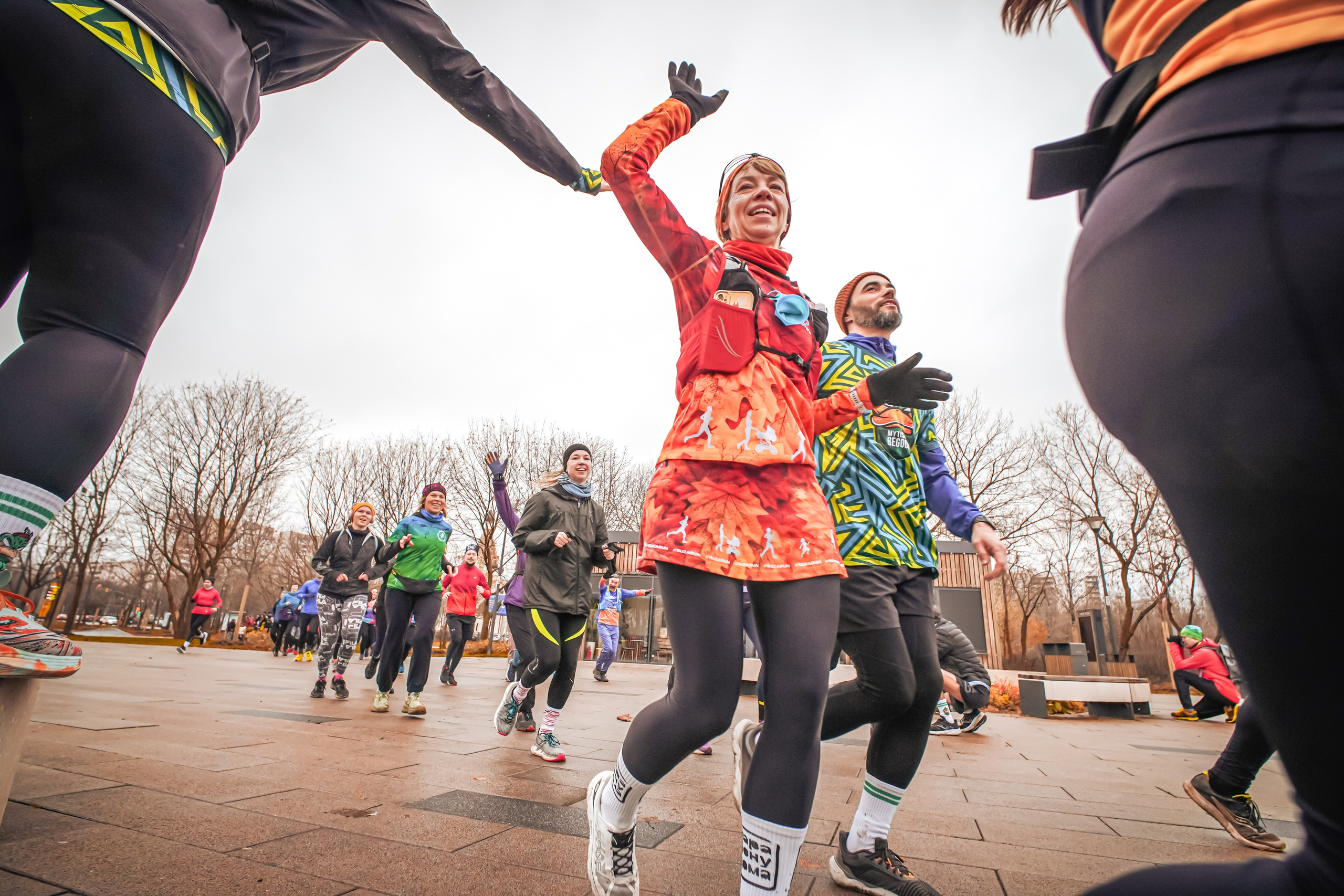 #марафонудома #яuzarun 2024 2-я петля, группа 6:30. Роман Капилюшов. Бег. Фото. Видео. г. Люберцы