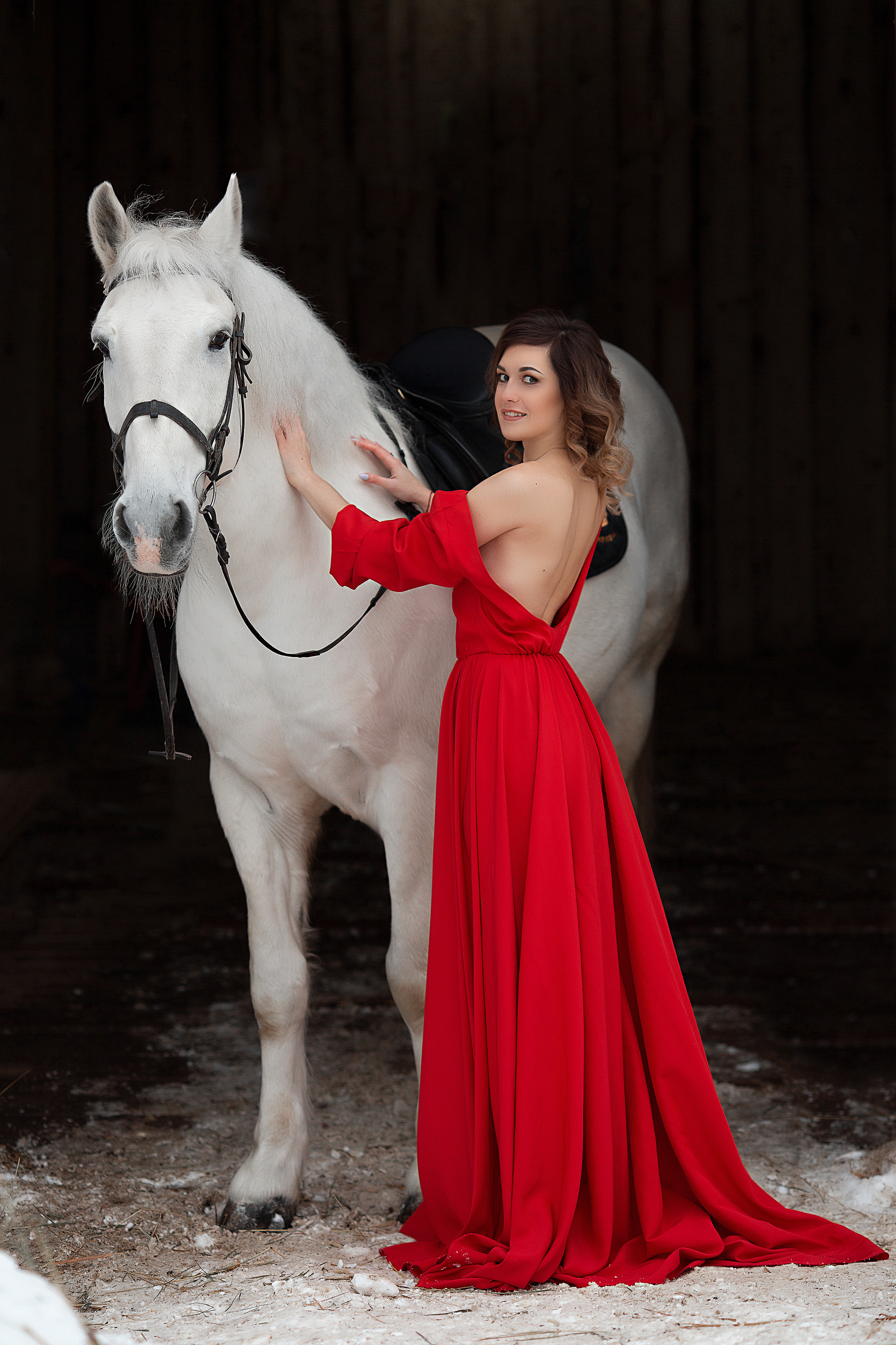 Анастасия и Воробей фотодень. Фотосессия с лошадьми в Нижнем Новгороде