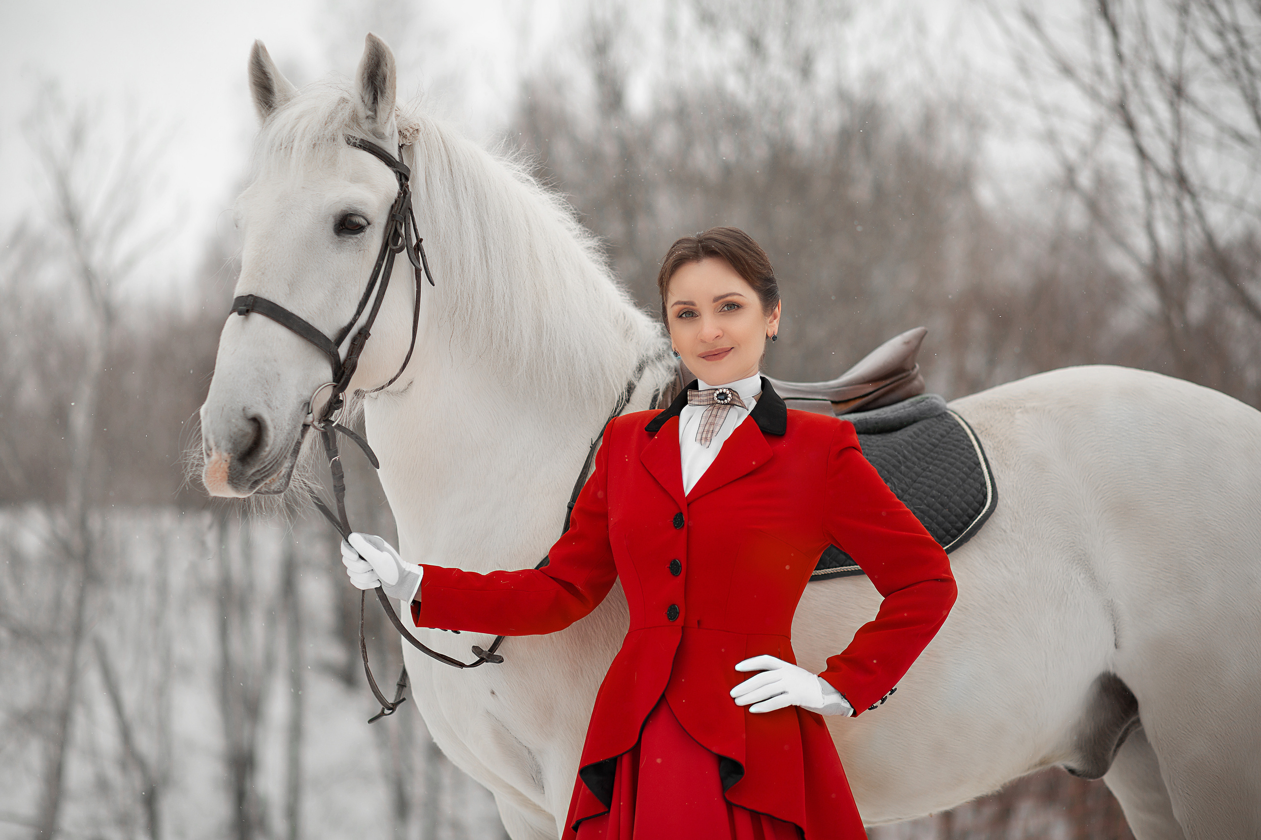 Татьяна Воробей и Табор. Фотосессия с лошадьми в Нижнем Новгороде