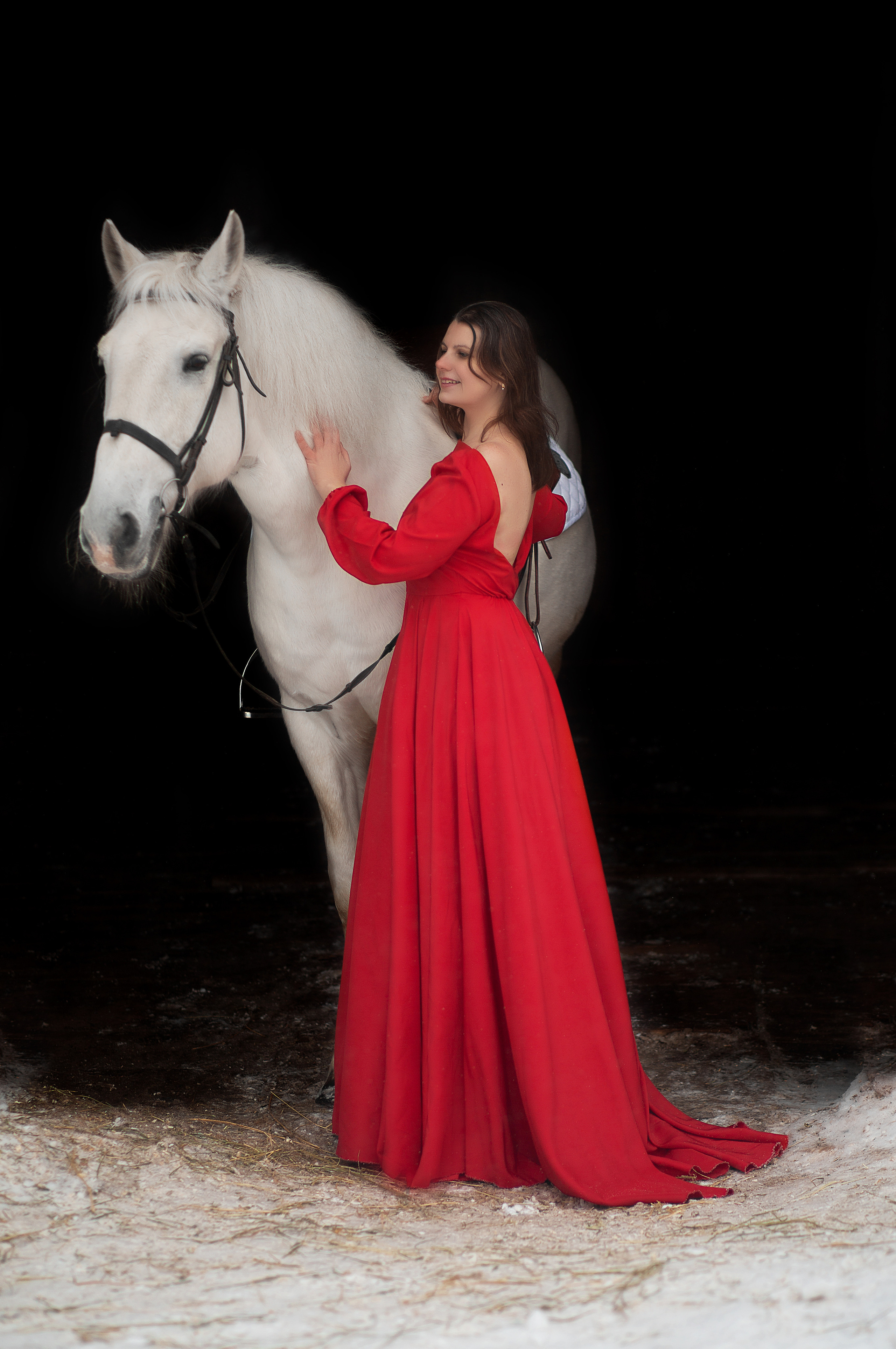 Фотосессия Натальи и Воробья. Фотосессия с лошадьми в Нижнем Новгороде