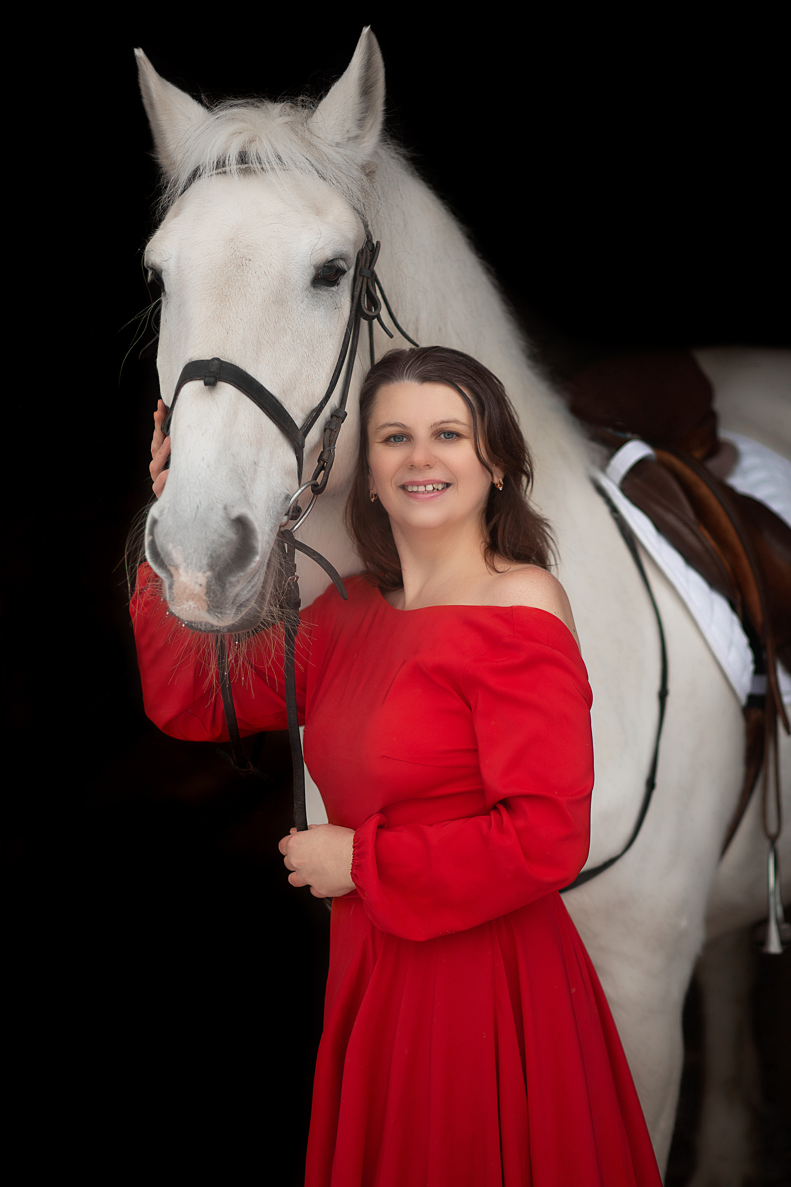 Фотосессия Натальи и Воробья. Фотосессия с лошадьми в Нижнем Новгороде