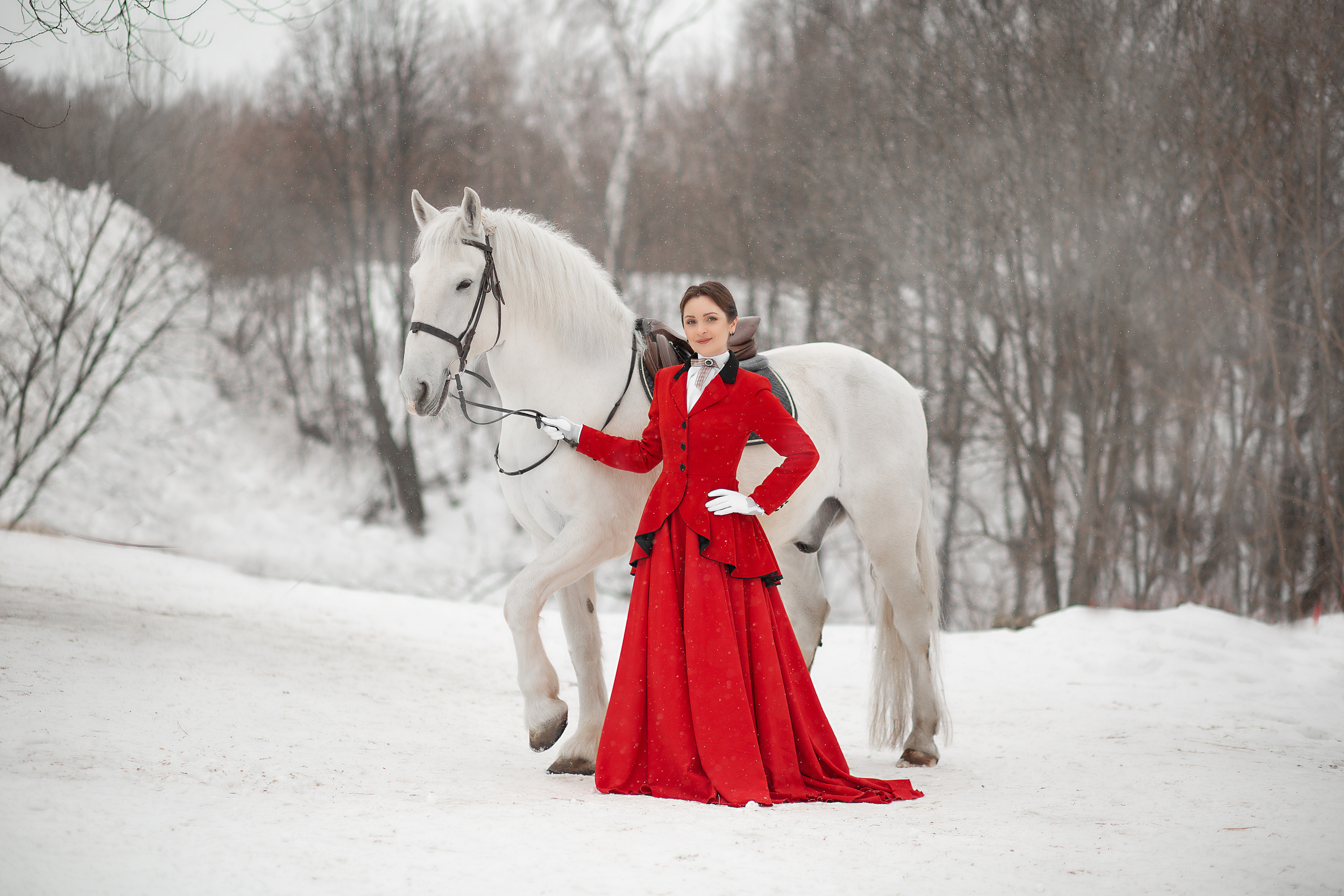 Татьяна Воробей и Табор. Фотосессия с лошадьми в Нижнем Новгороде