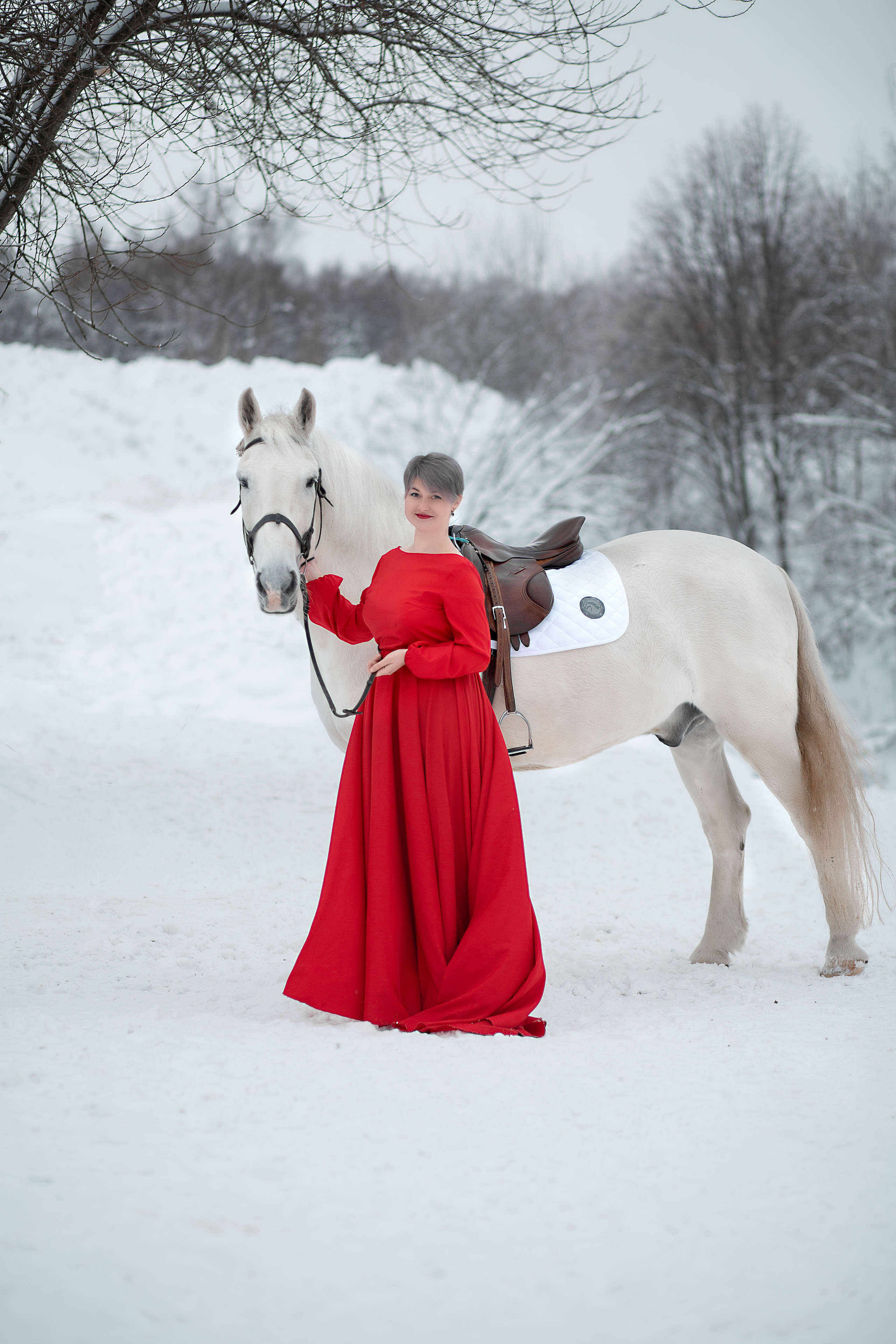 Фотосессия Елены и Воробья. Фотосессия с лошадьми в Нижнем Новгороде