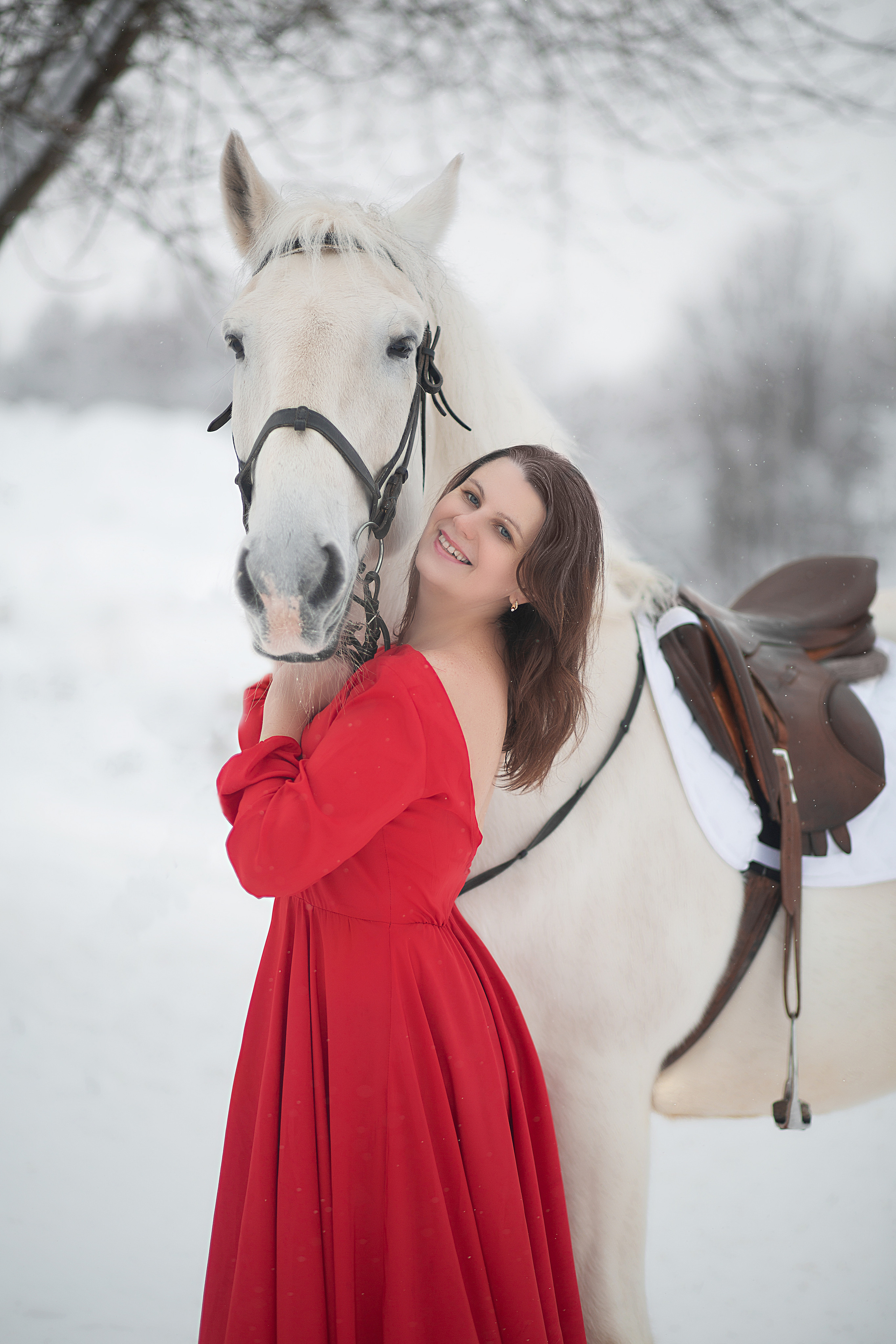 Фотосессия Натальи и Воробья. Фотосессия с лошадьми в Нижнем Новгороде