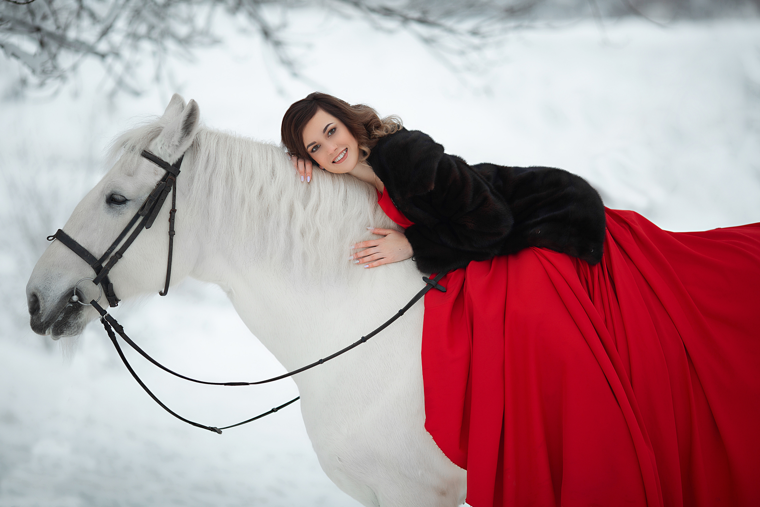 Анастасия и Воробей фотодень. Фотосессия с лошадьми в Нижнем Новгороде