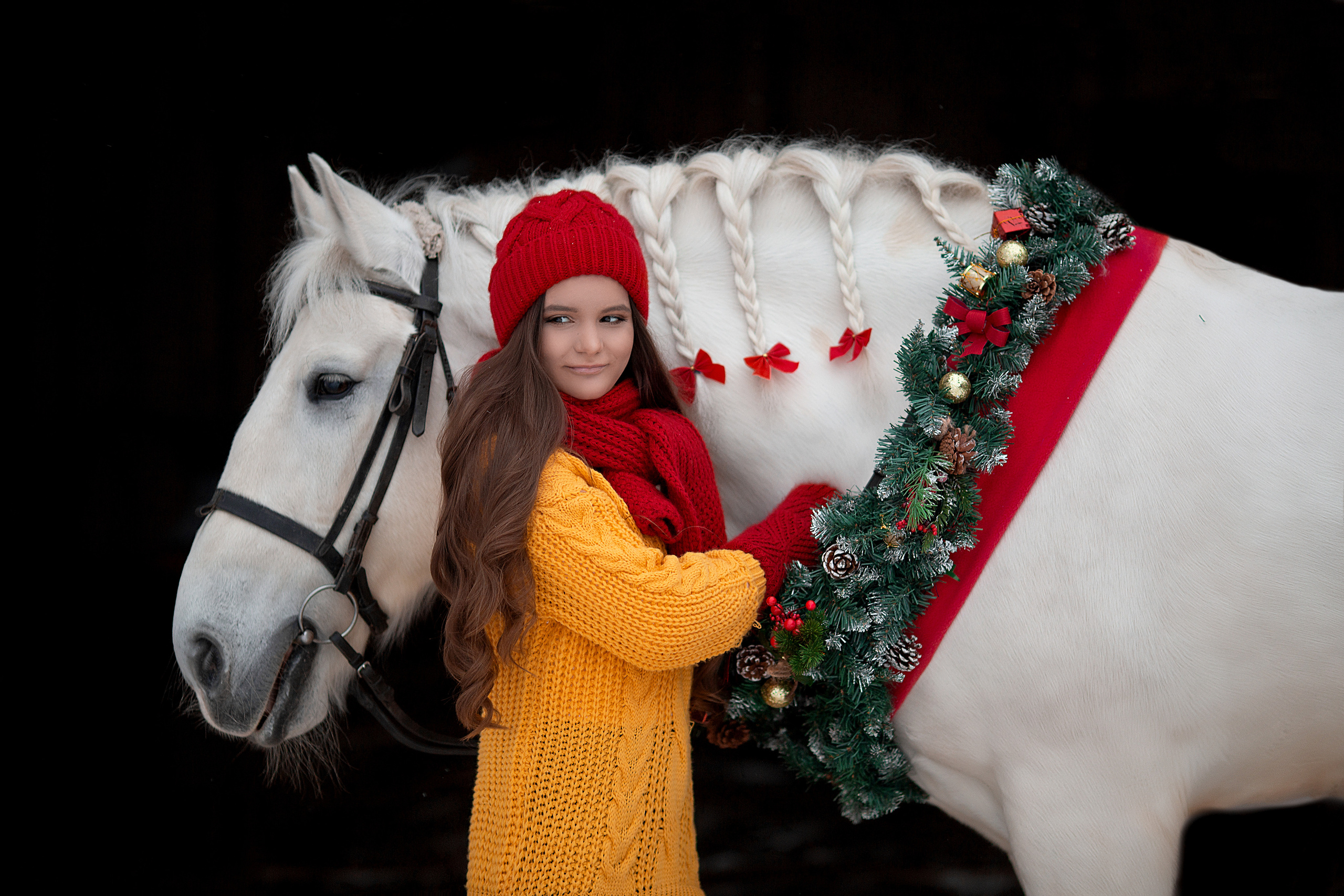 Виктория и Воробей фотодень. Фотосессия с лошадьми в Нижнем Новгороде