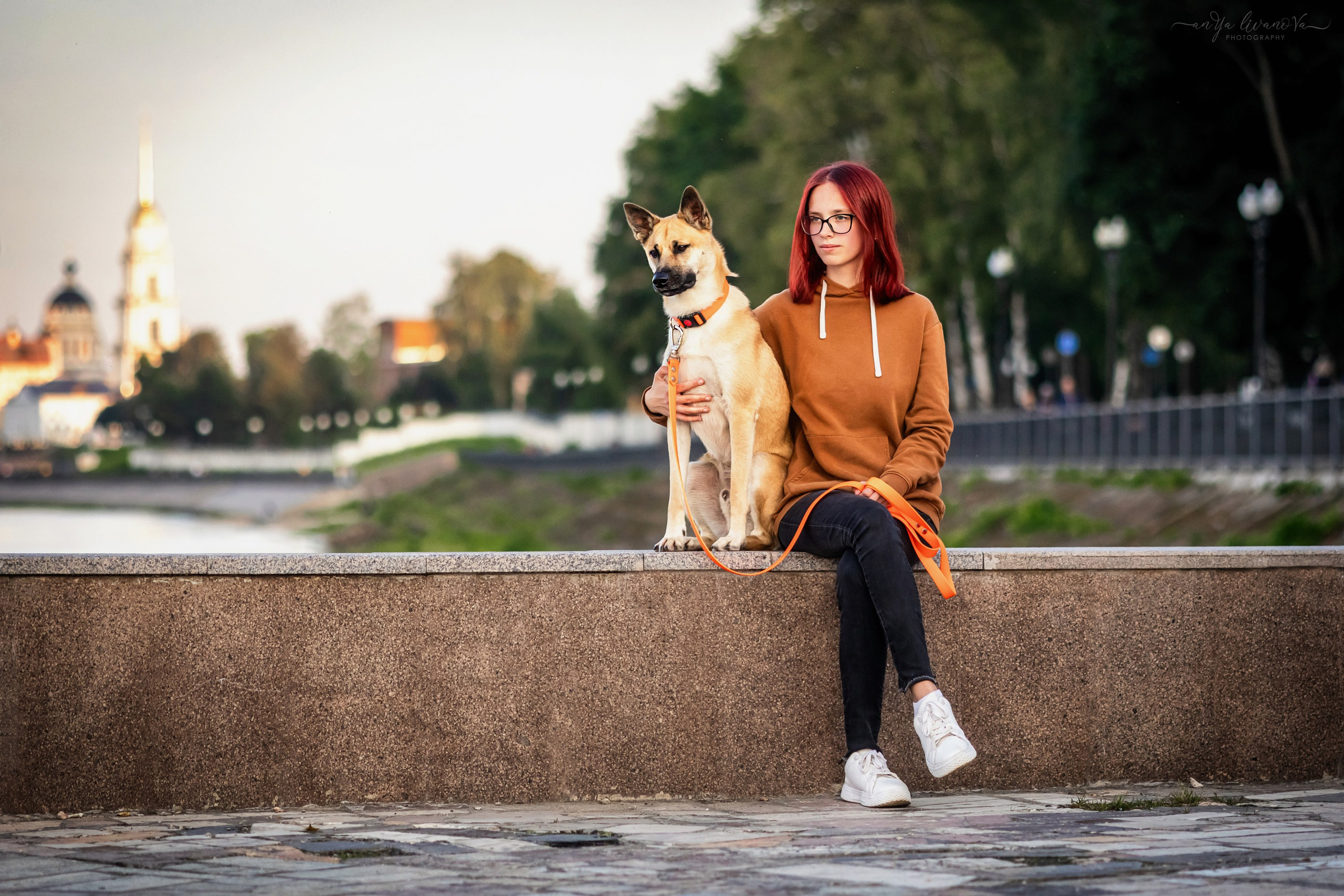 Лиза и Юки. Фотограф анималист Аня Ливанова | Рыбинск