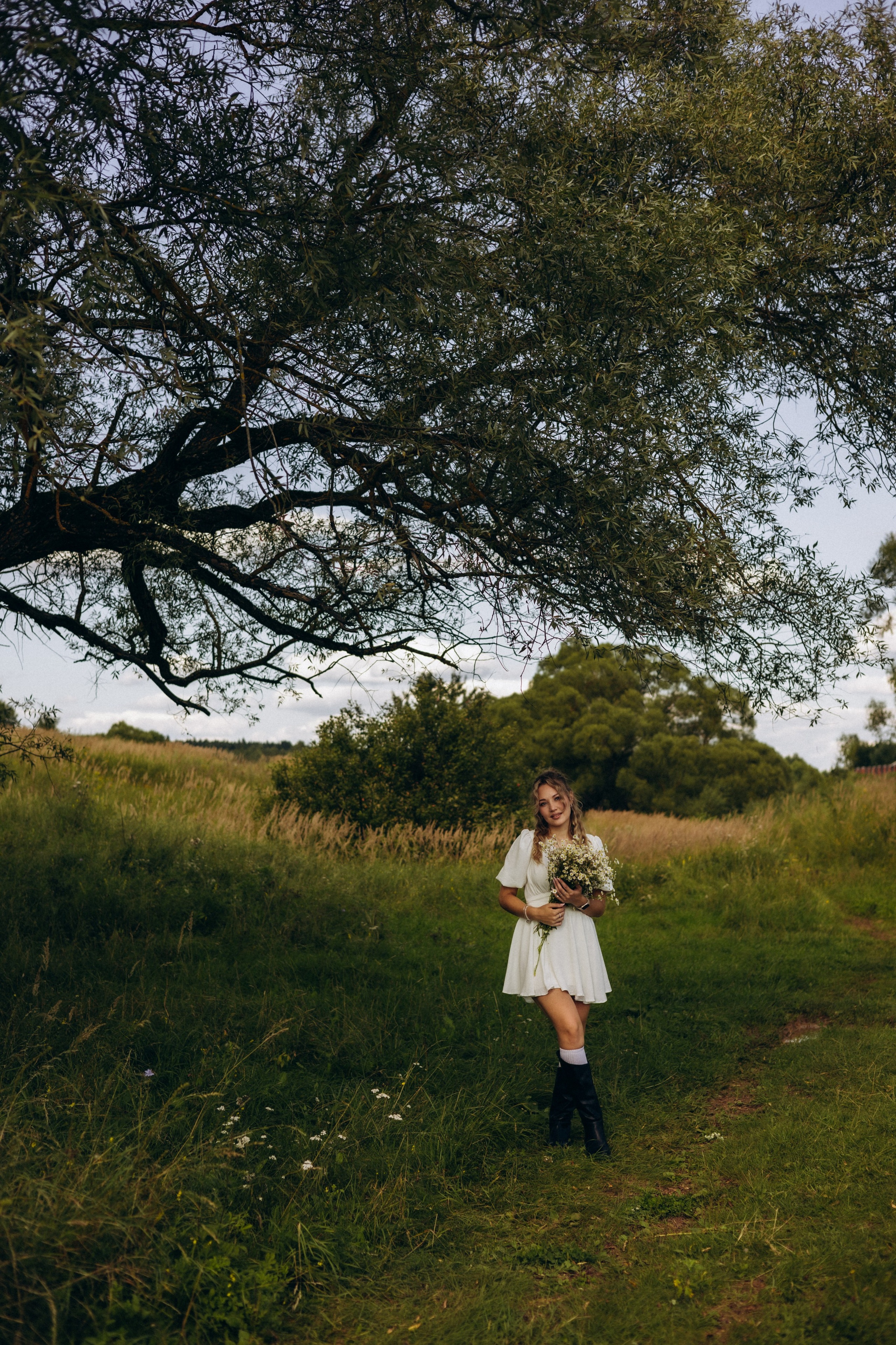 Женский портрет (15.08.2025) д. Величково (Калужская обл.). Надежда Стар семейный и церковный фотограф в Жукове и Калужской области